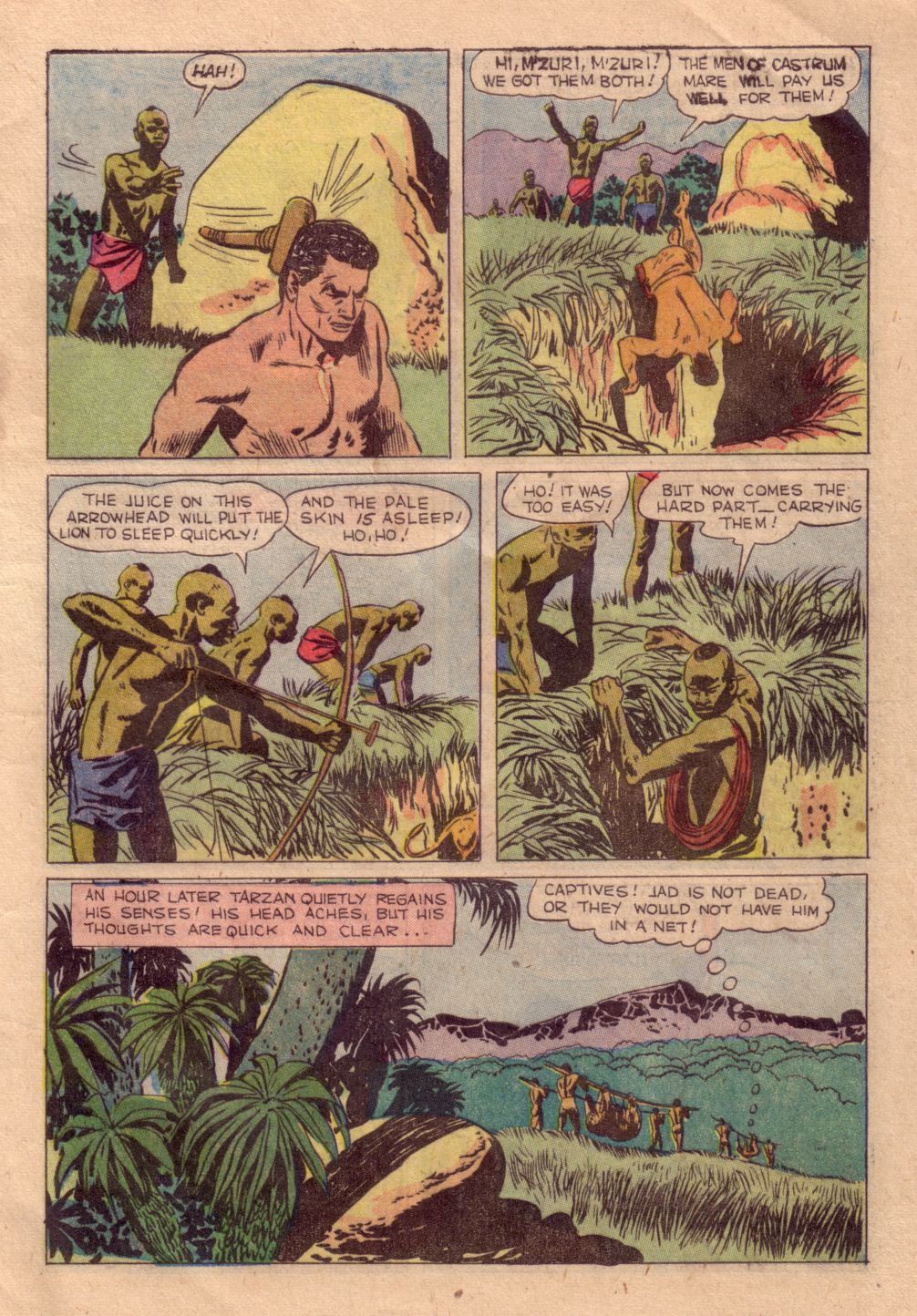 Read online Tarzan (1948) comic -  Issue #106 - 5