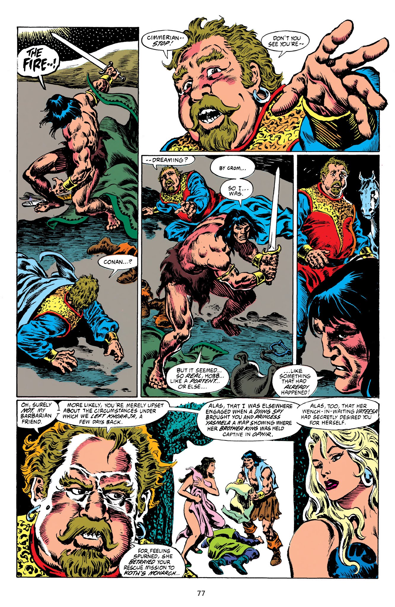 Read online The Chronicles of Conan comic -  Issue # TPB 32 (Part 1) - 78