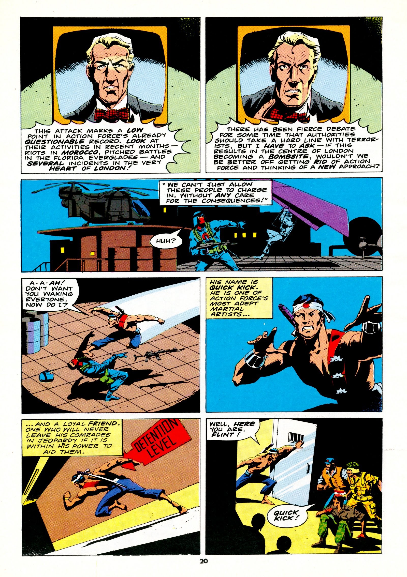 Read online Action Force comic -  Issue #12 - 20