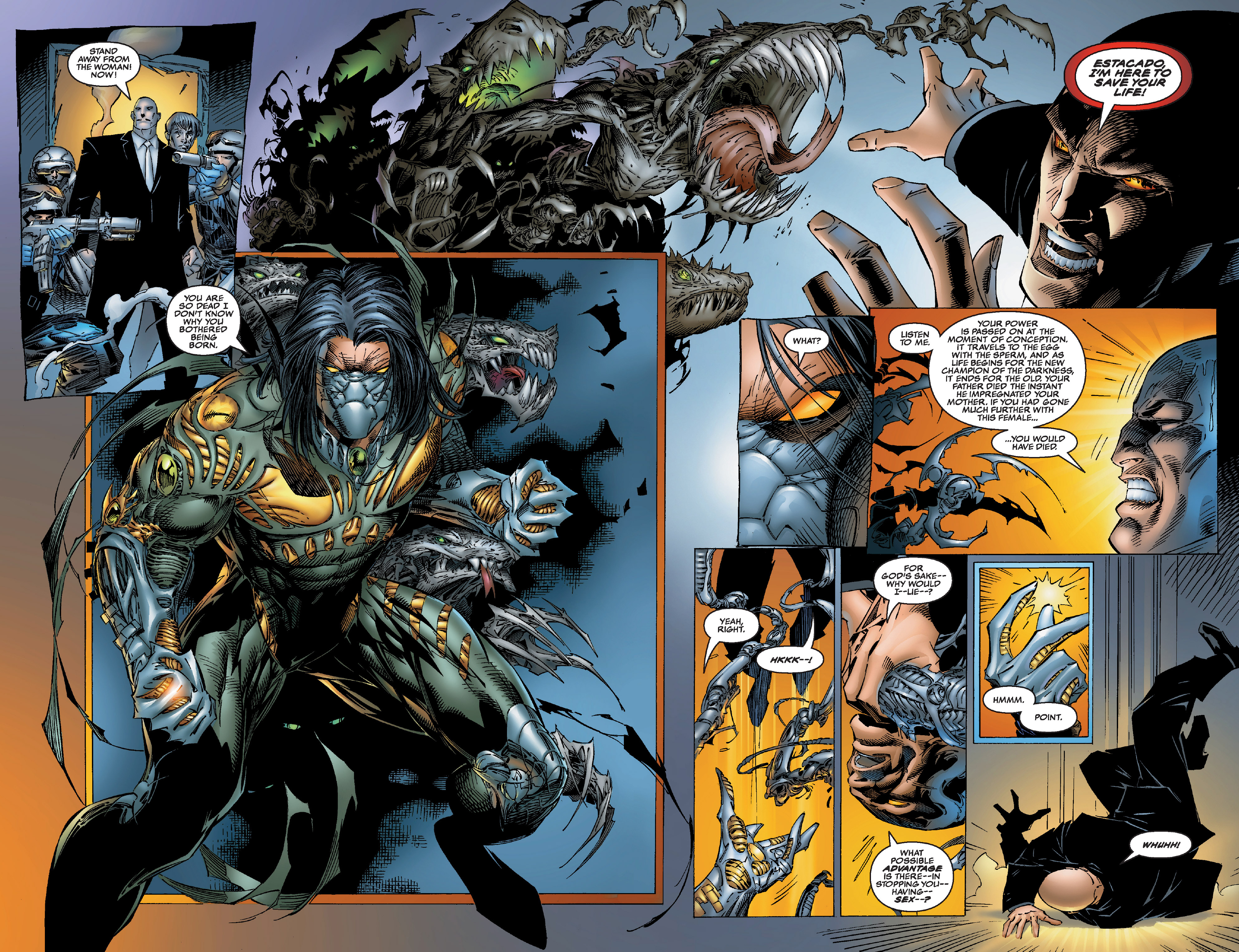 Read online The Darkness: Darkness/Batman & Darkness/Superman 20th Anniversary Collection comic -  Issue # TPB (Part 2) - 48