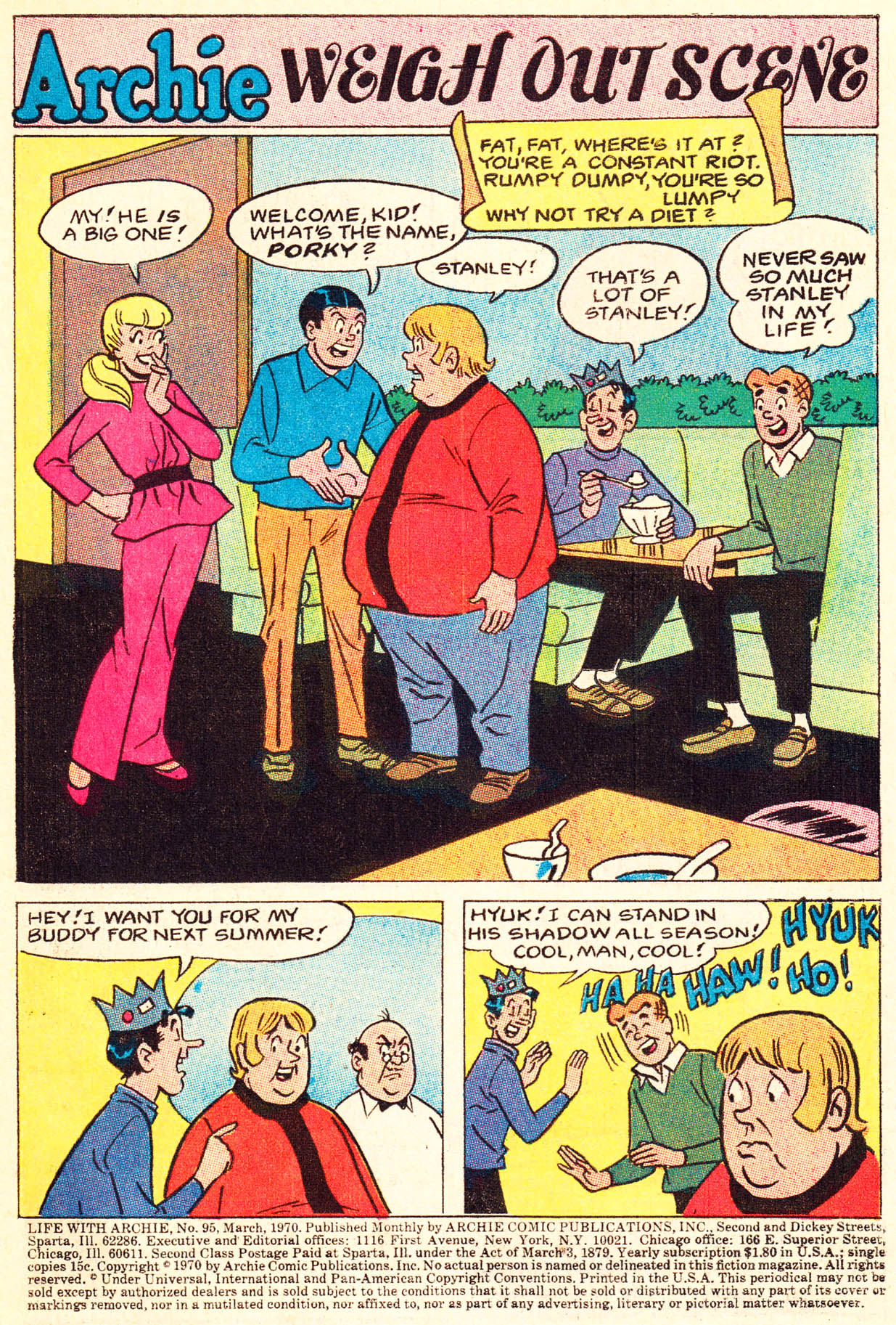 Read online Life With Archie (1958) comic -  Issue #95 - 3