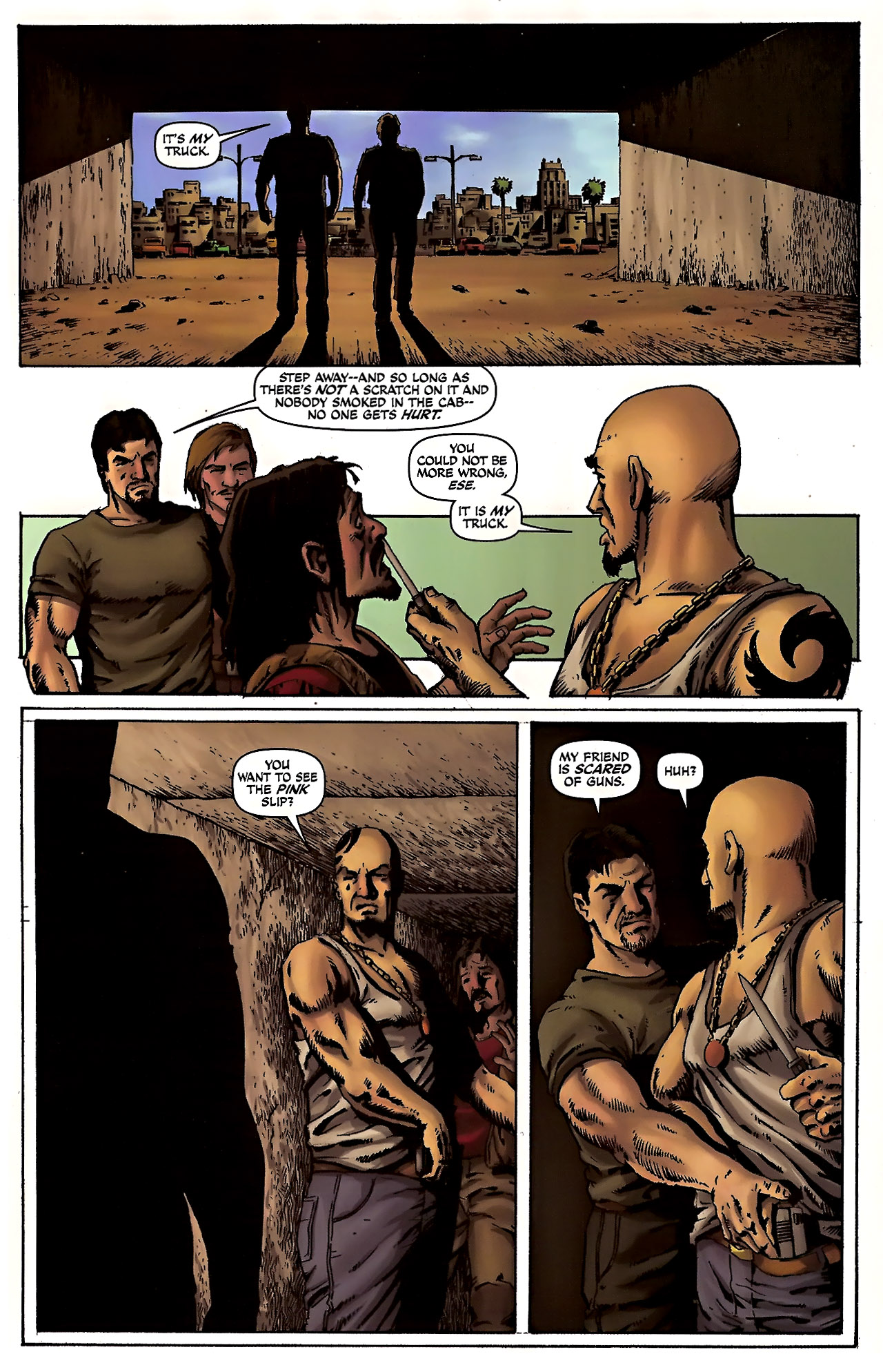 Read online The Expendables comic -  Issue #1 - 21