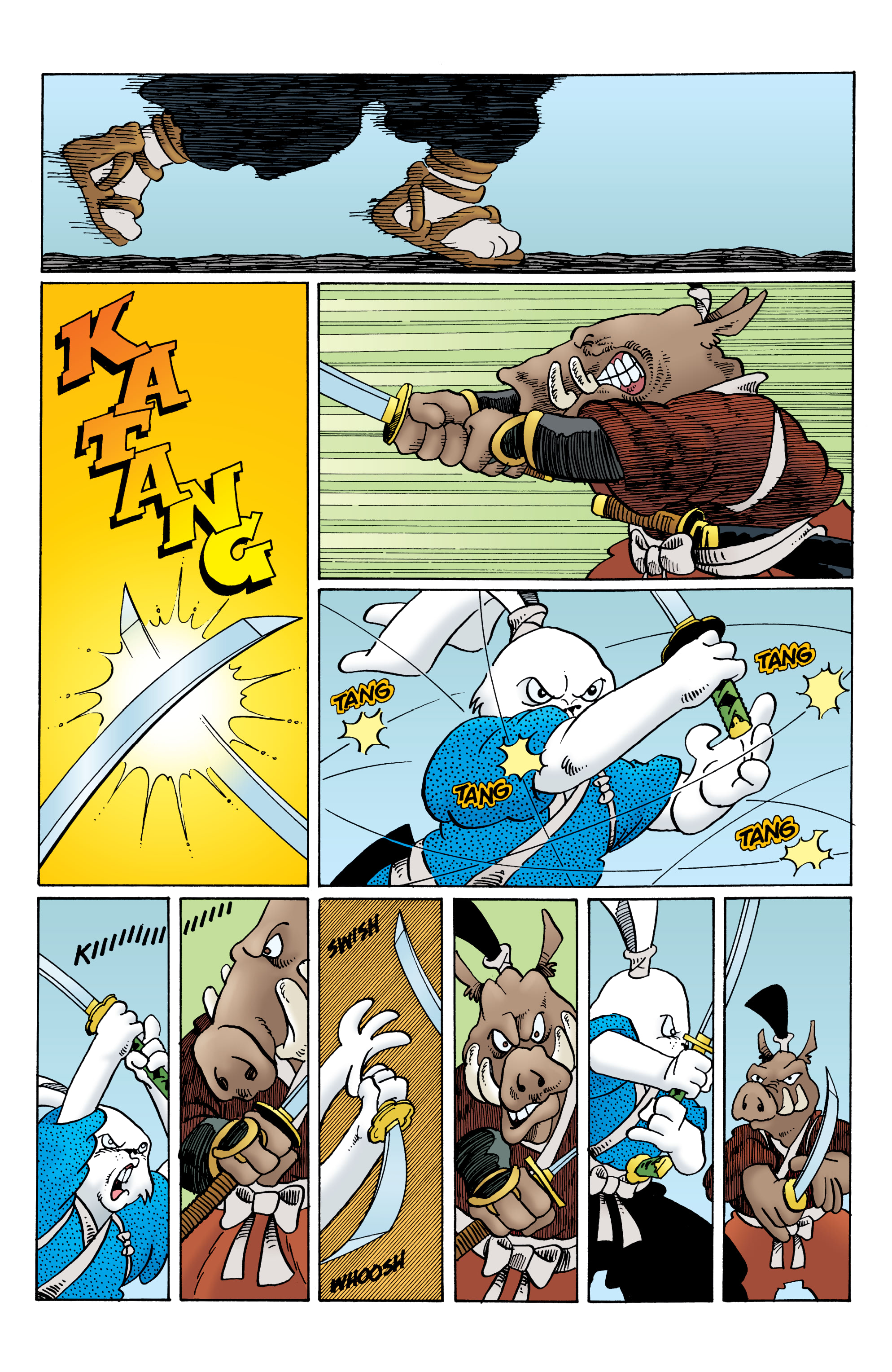 Read online Usagi Yojimbo Color Classics comic -  Issue #3 - 8