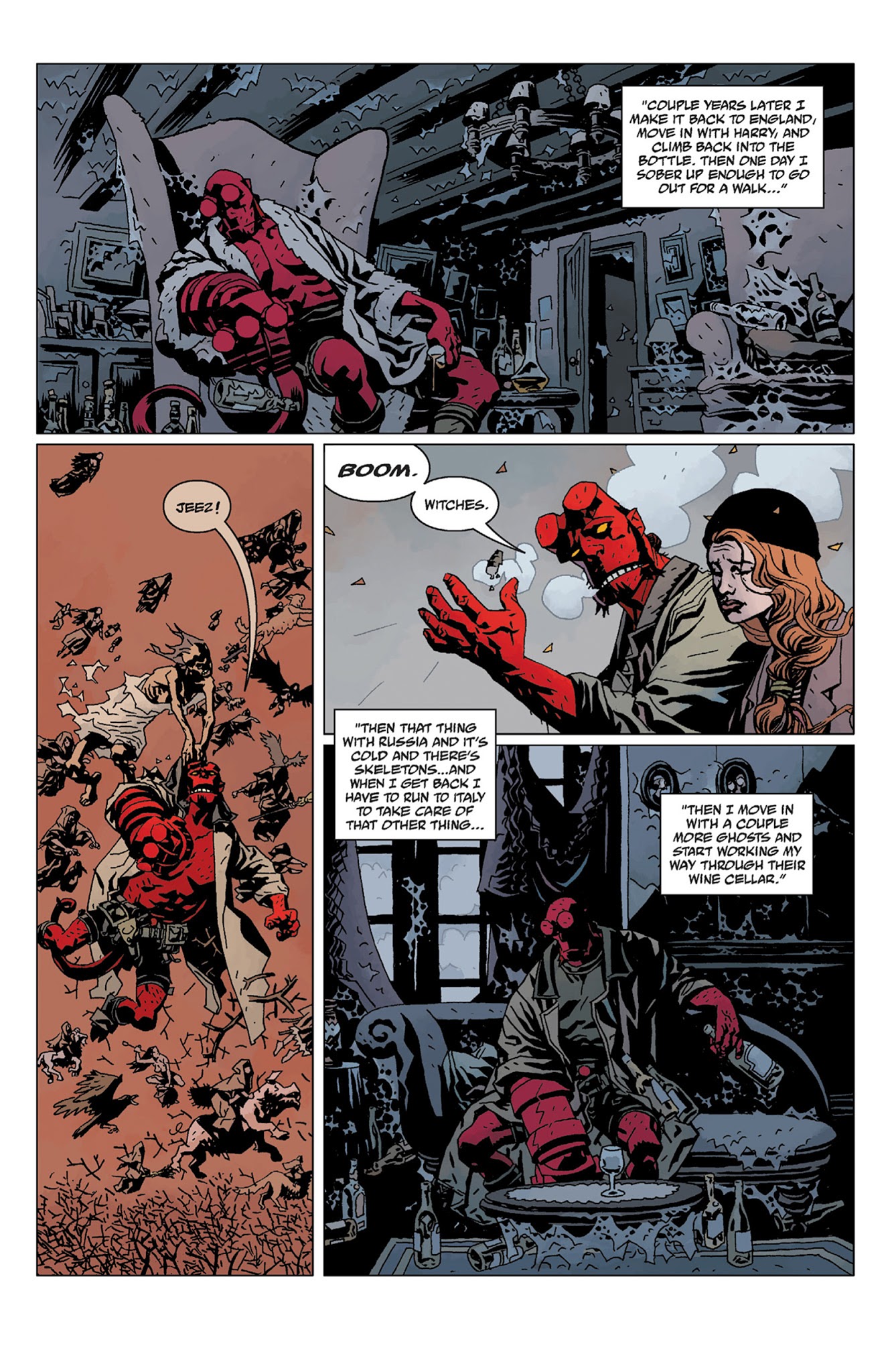 Read online Hellboy: The Storm And The Fury comic -  Issue # TPB - 18