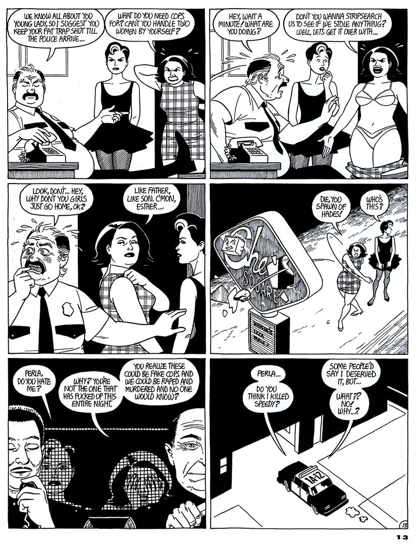 Read online Love and Rockets (1982) comic -  Issue #44 - 15