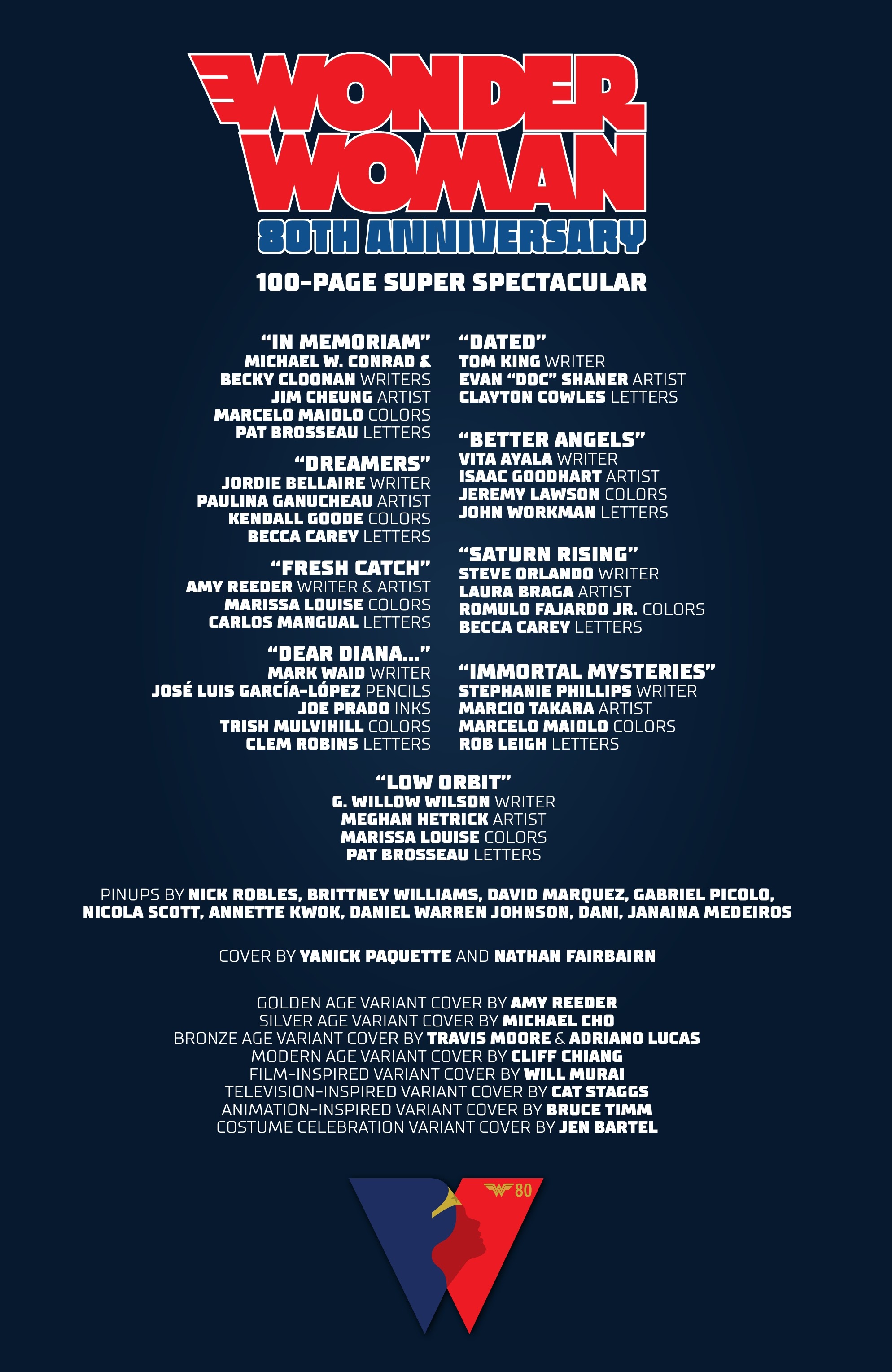 Read online Wonder Woman 80th Anniversary 100-Page Super Spectacular comic -  Issue # TPB - 3