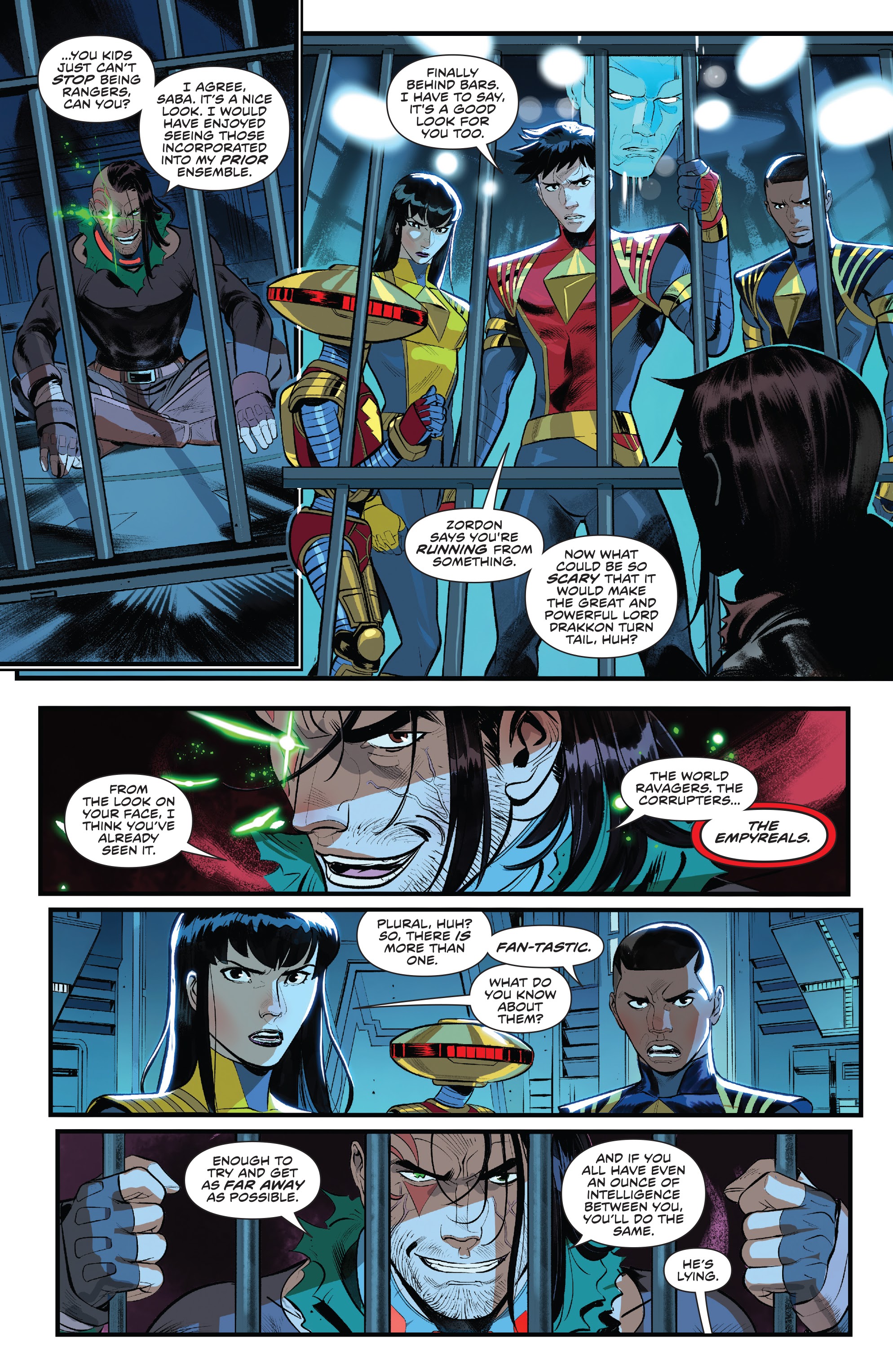 Read online Power Rangers comic -  Issue #1 - 10