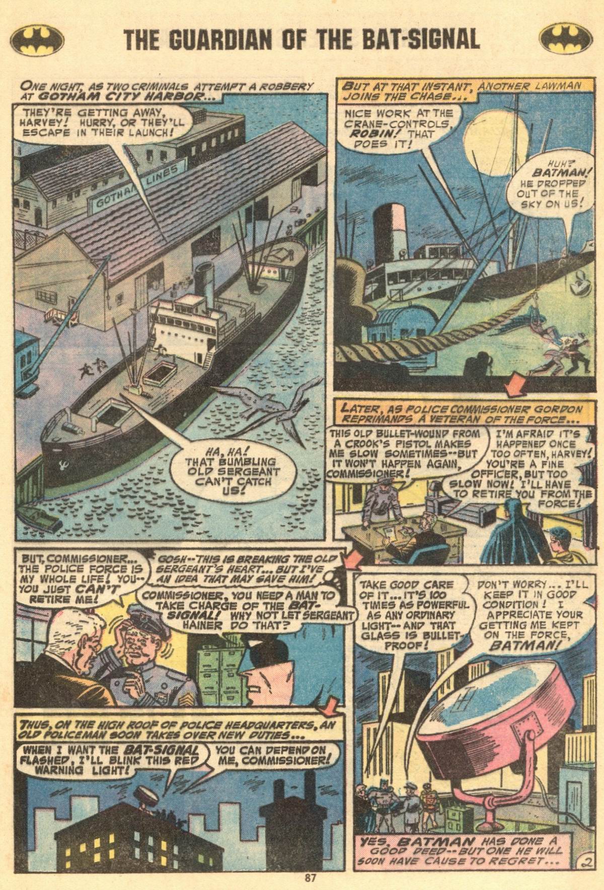 Read online Batman (1940) comic -  Issue #254 - 87