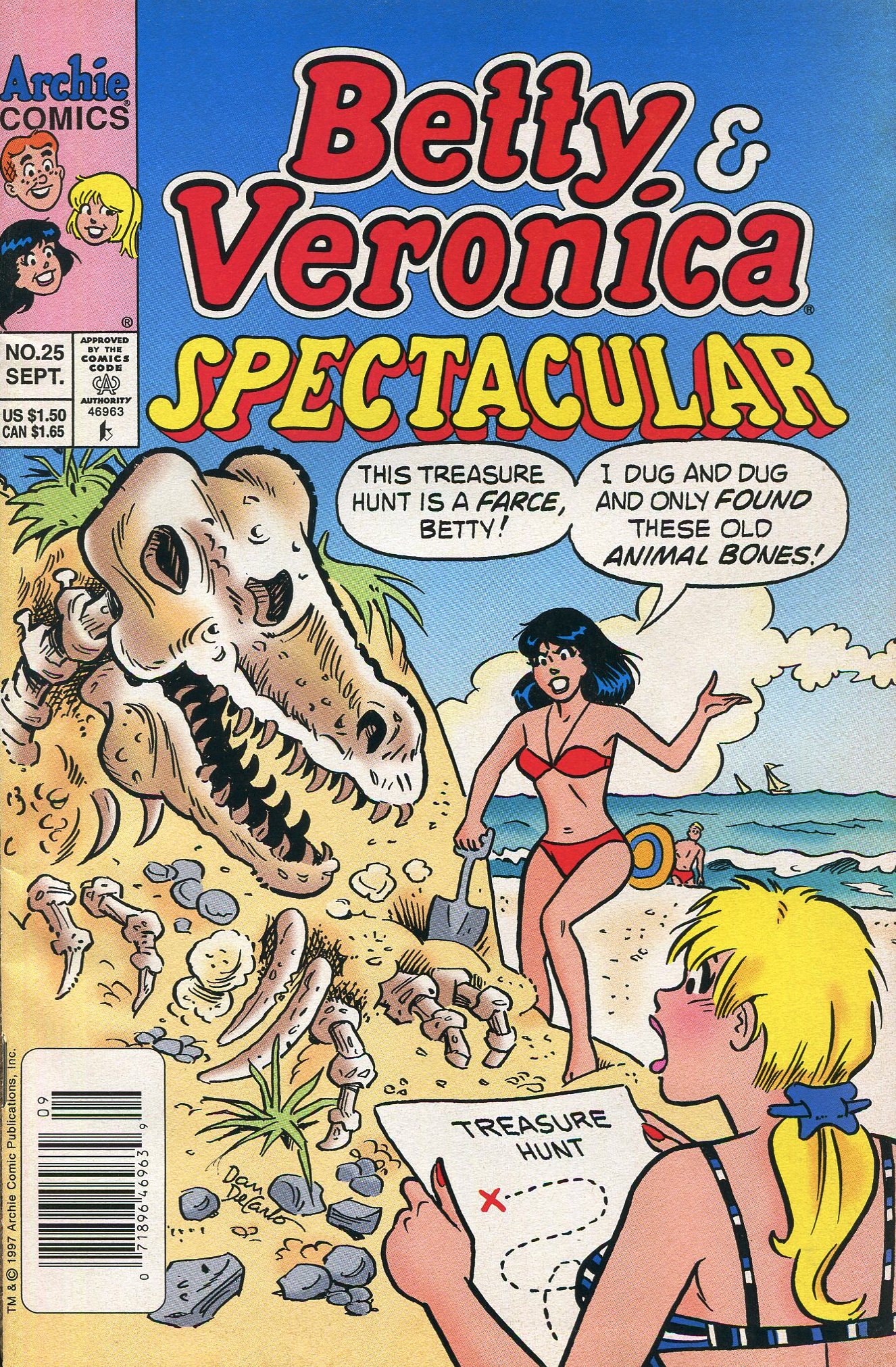 Read online Betty & Veronica Spectacular comic -  Issue #25 - 1