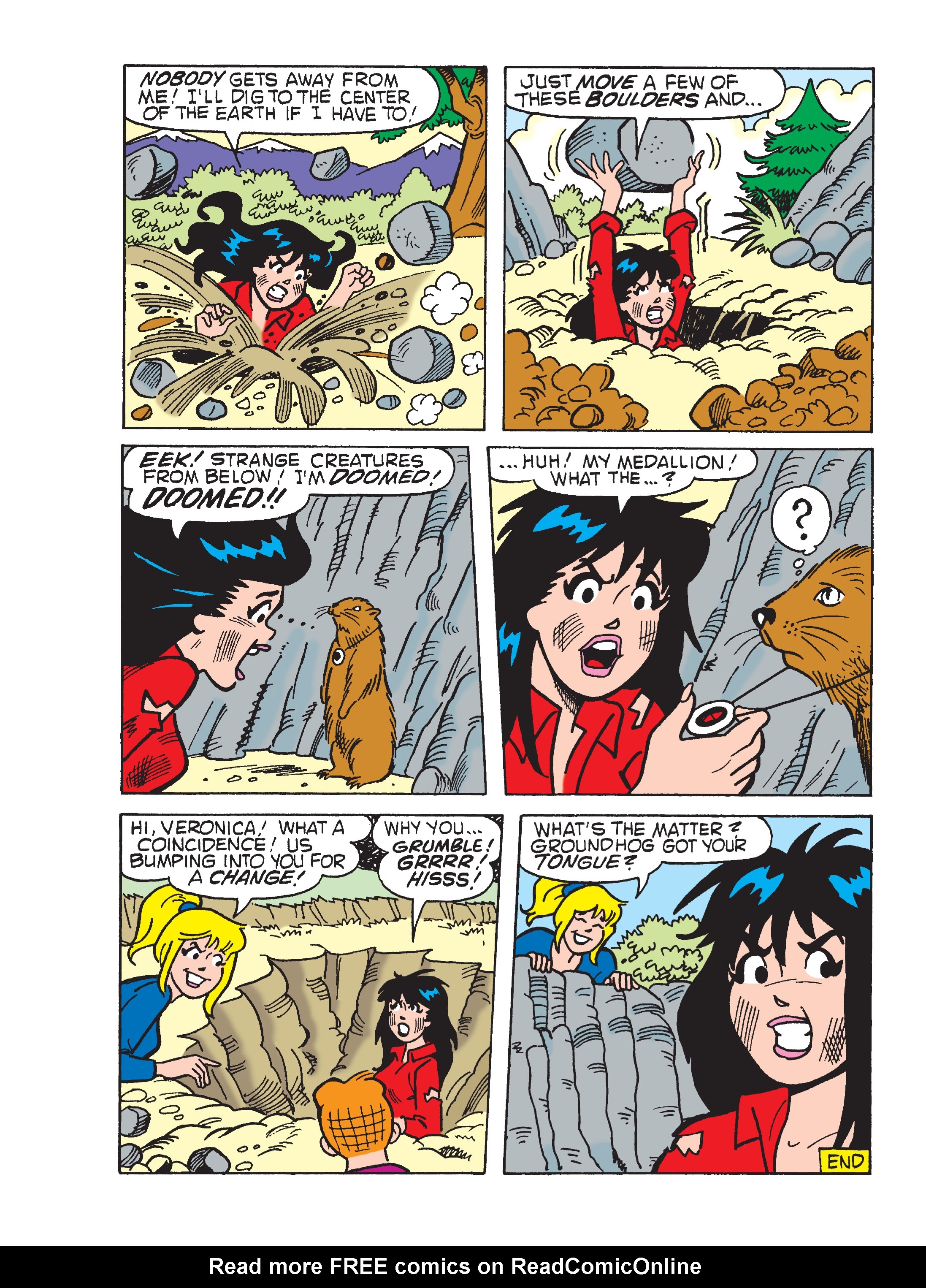 Read online World of Betty & Veronica Digest comic -  Issue #4 - 134