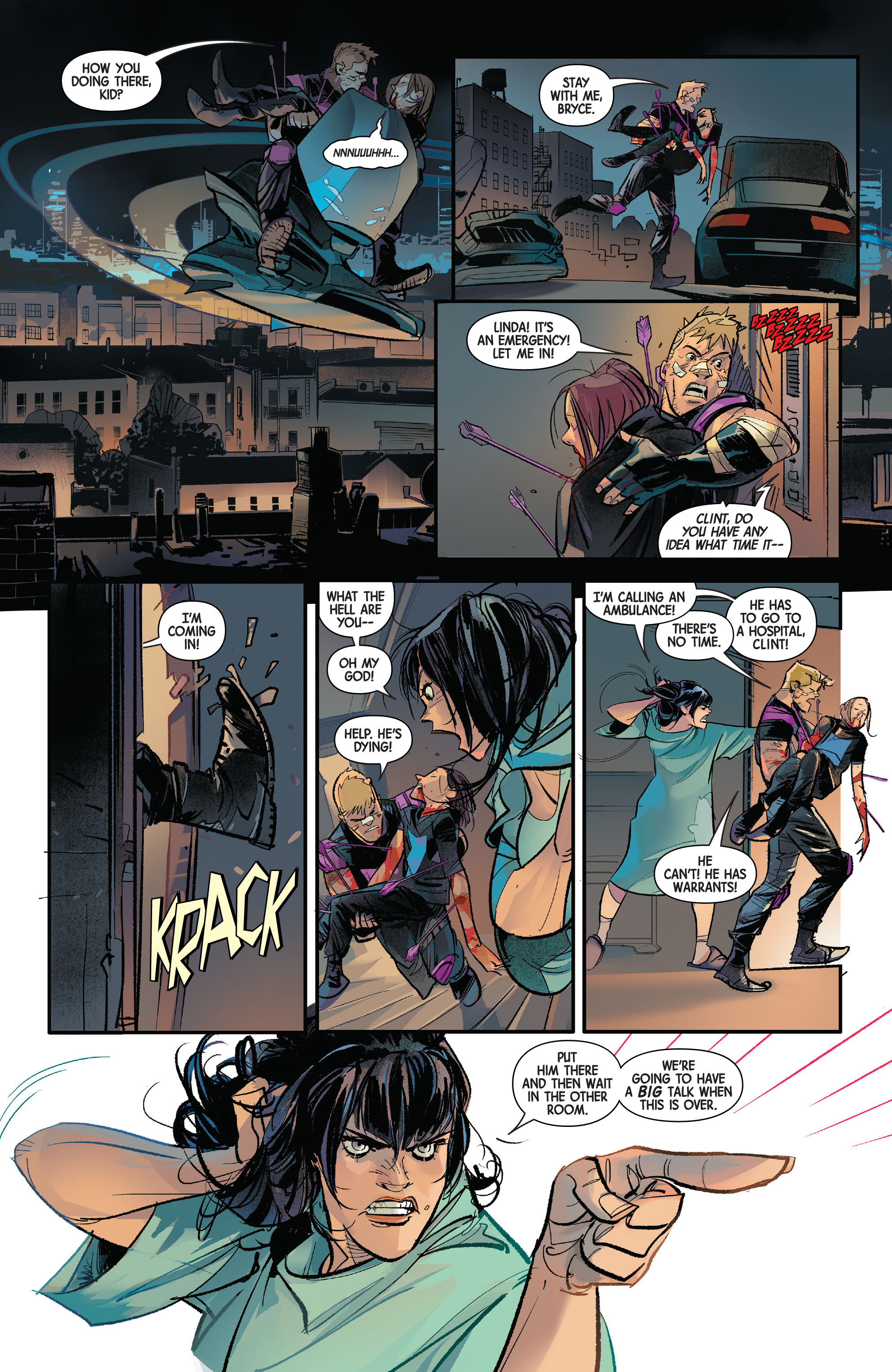 Read online Hawkeye: Freefall comic -  Issue #6 - 5