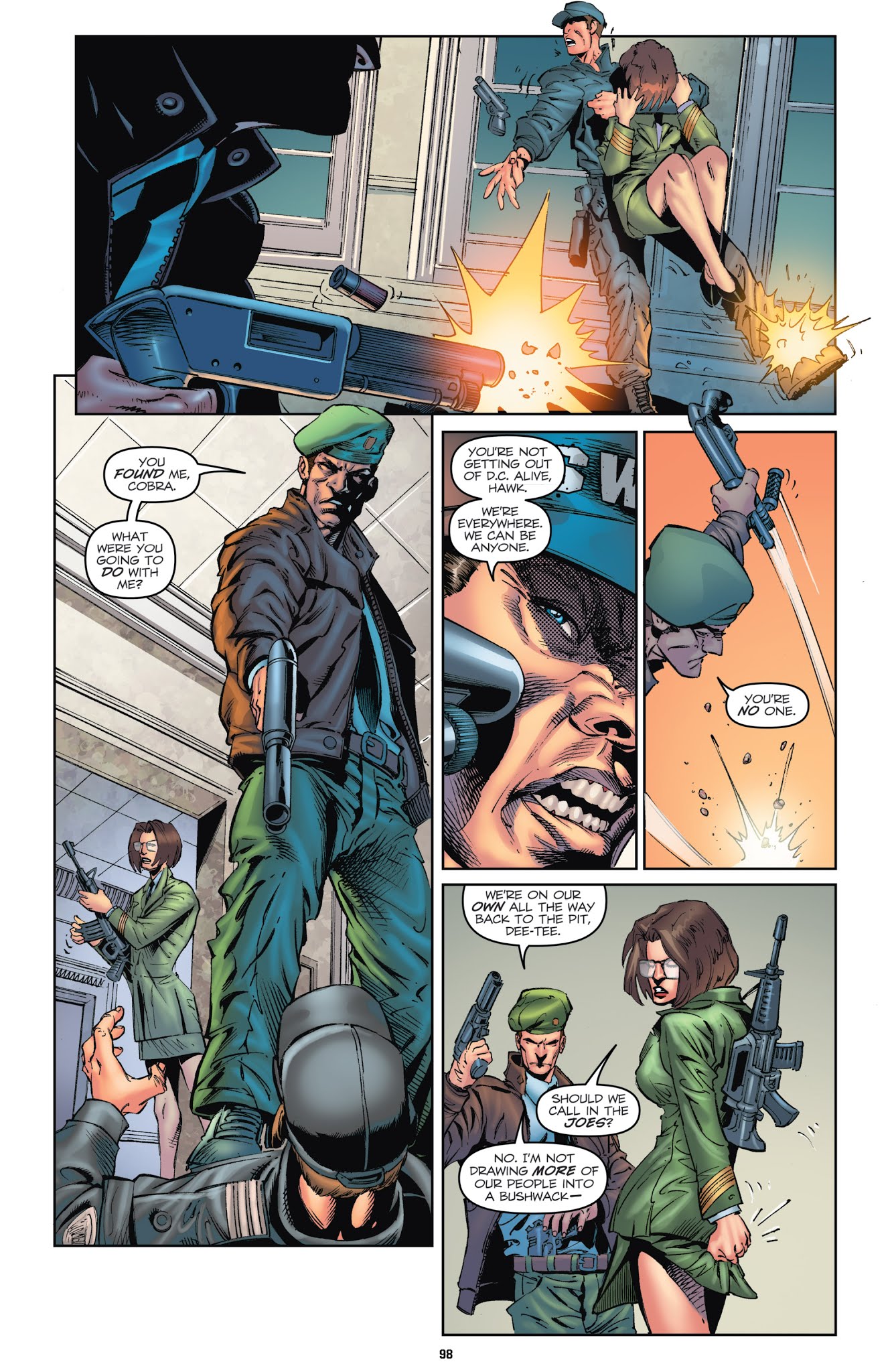 Read online G.I. Joe: The IDW Collection comic -  Issue # TPB 6 - 96