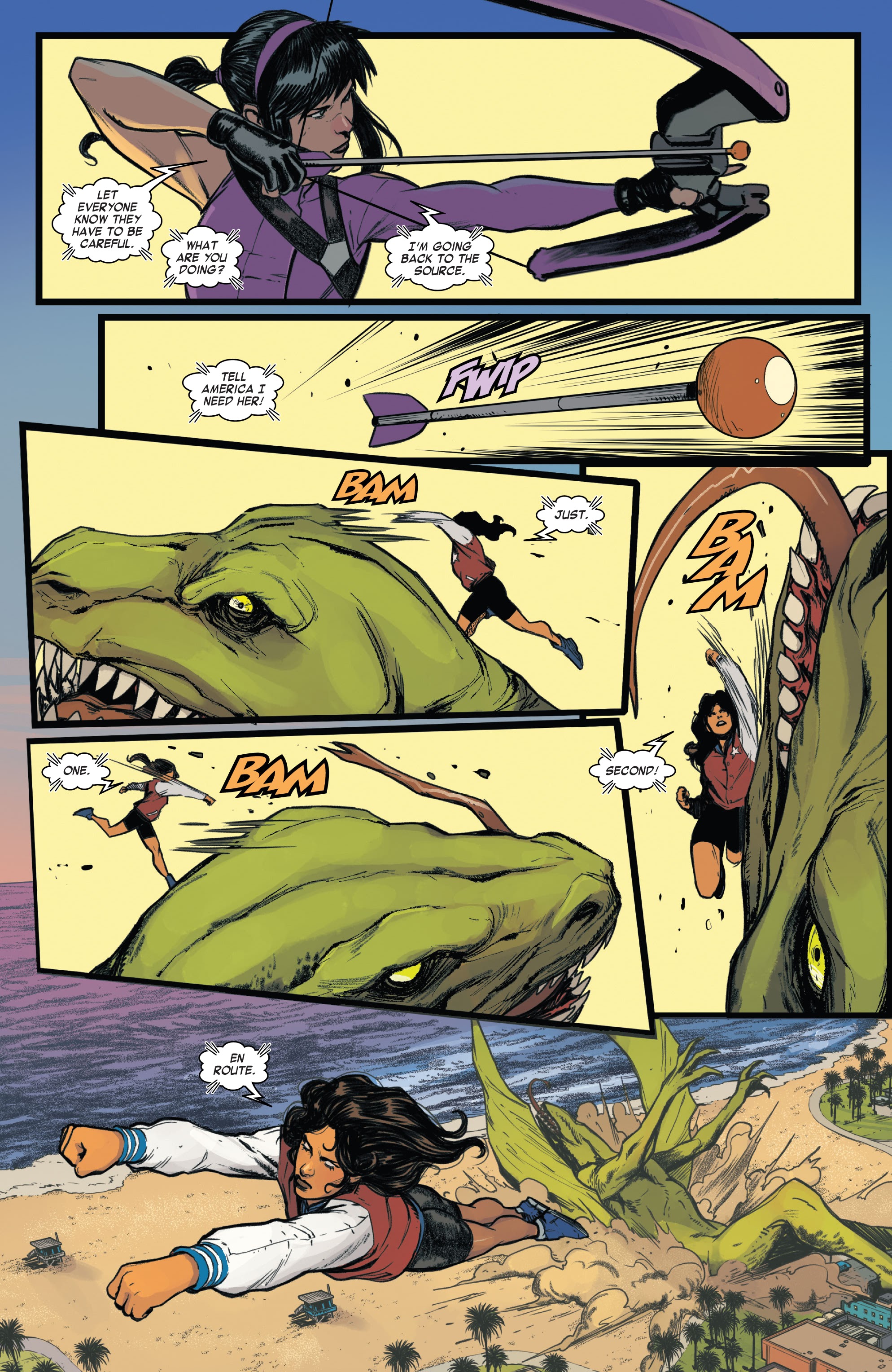 Read online Hawkeye: Go West comic -  Issue # TPB (Part 2) - 76