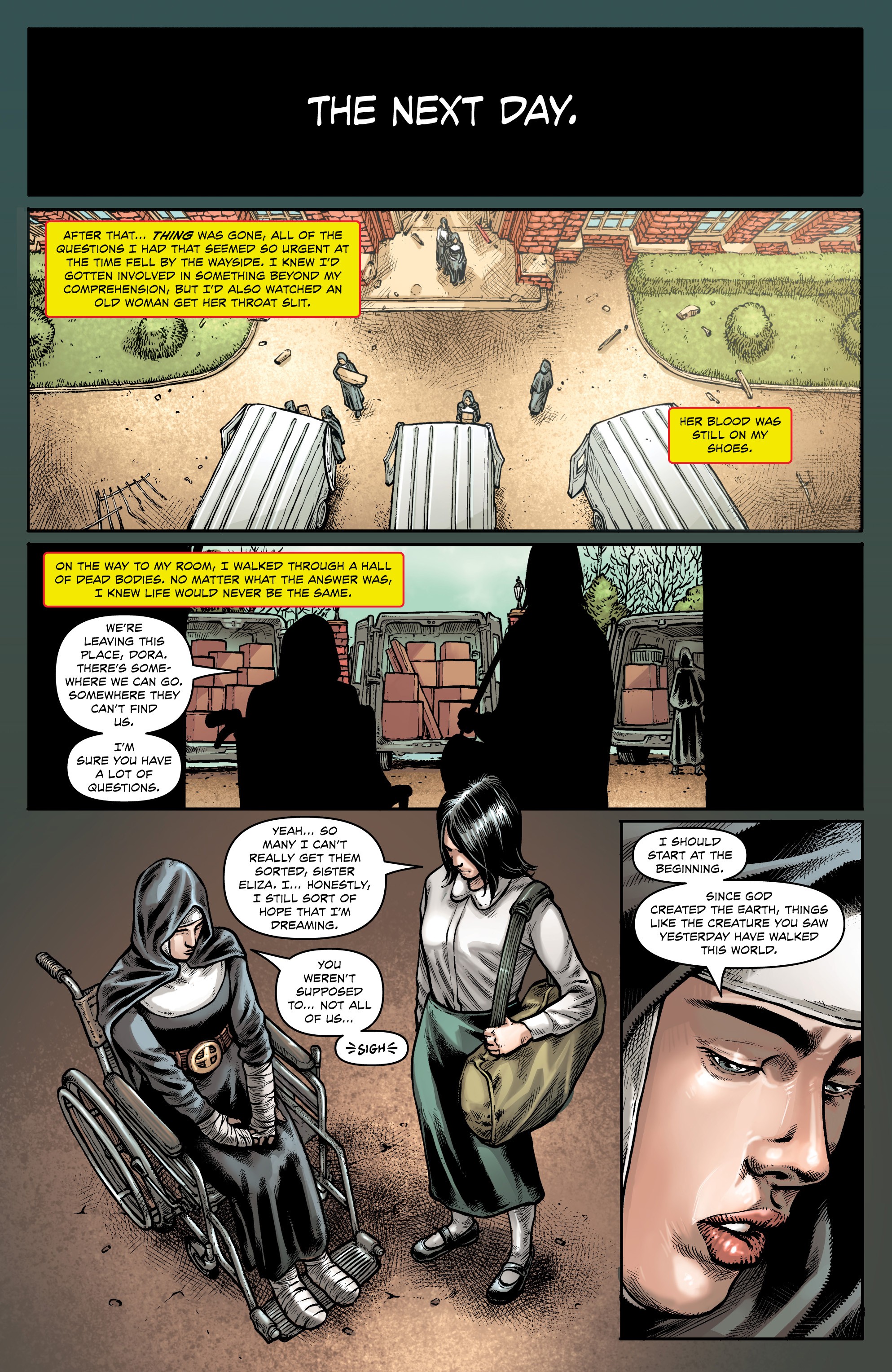 Read online Warrior Nun: Dora comic -  Issue # _TPB Collection - 38