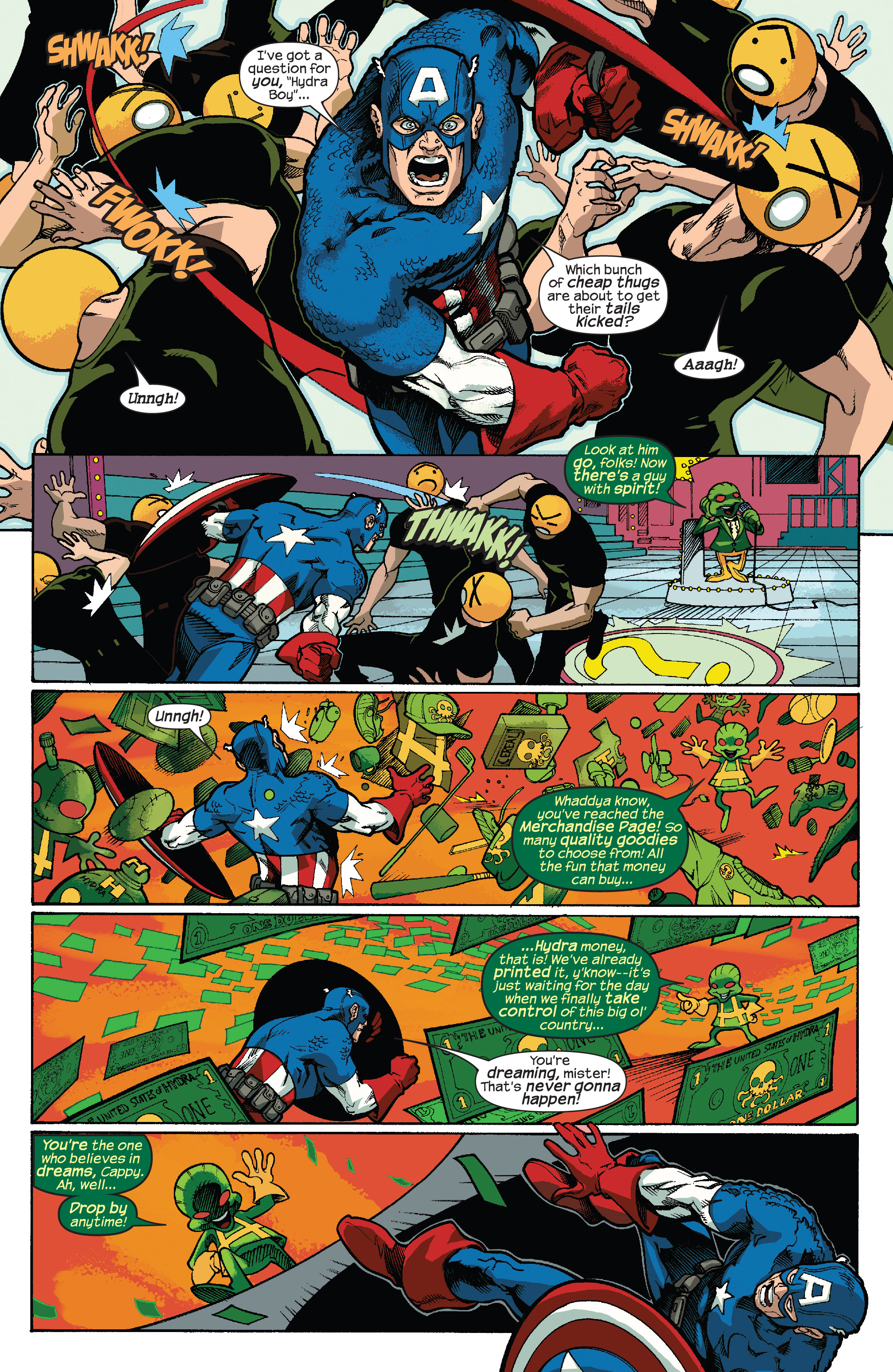 Read online Marvel Action Classics comic -  Issue # Captain America - 36