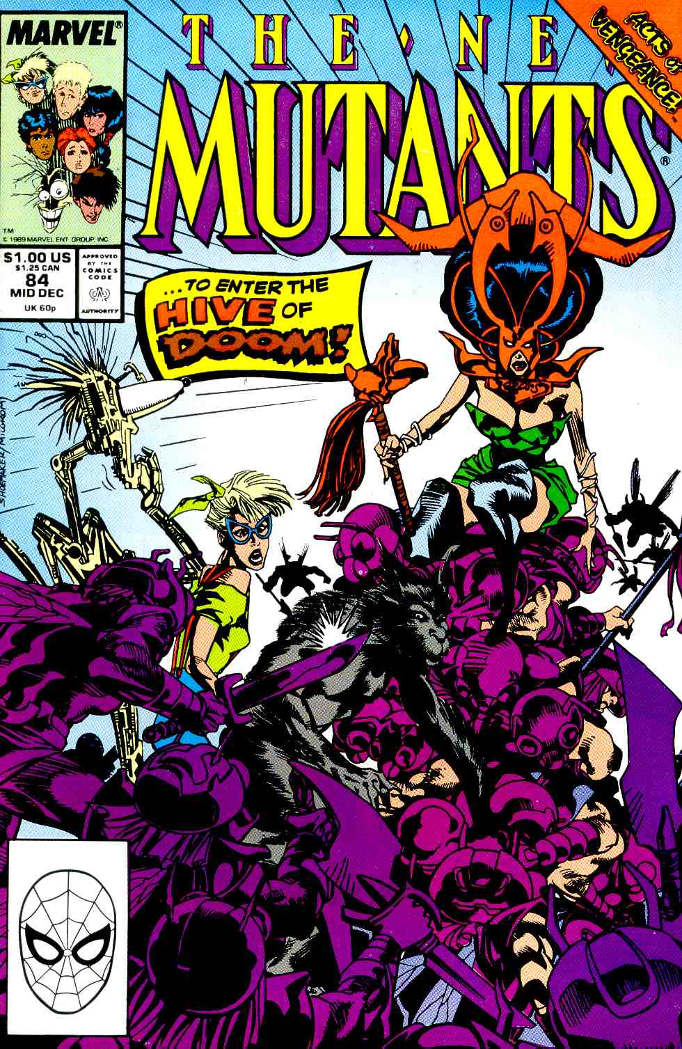 Read online The New Mutants comic -  Issue #84 - 1