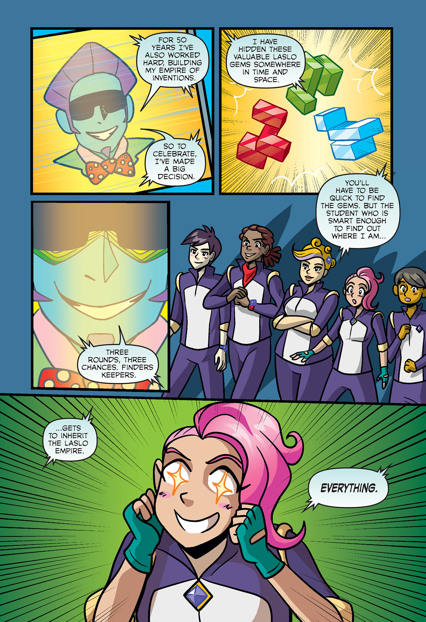 Read online Ana and the Cosmic Race comic -  Issue # TPB - 18