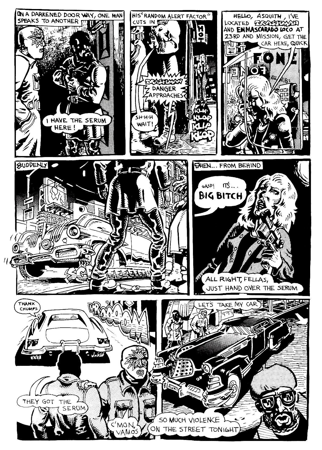 Read online Trashman Lives! comic -  Issue # TPB - 140