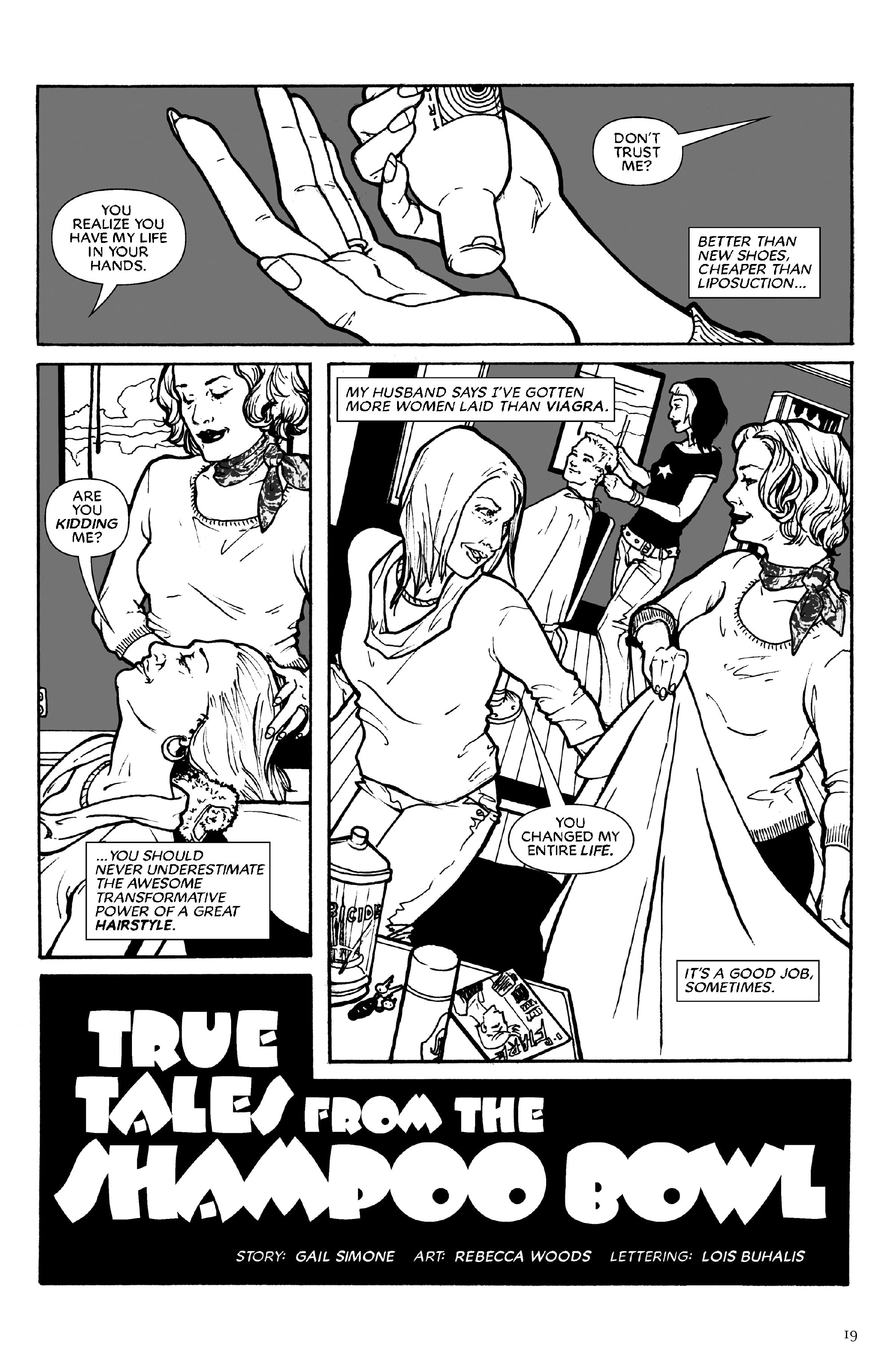 Read online Drawing Lines: An Anthology of Women Cartoonists comic -  Issue # TPB - 19