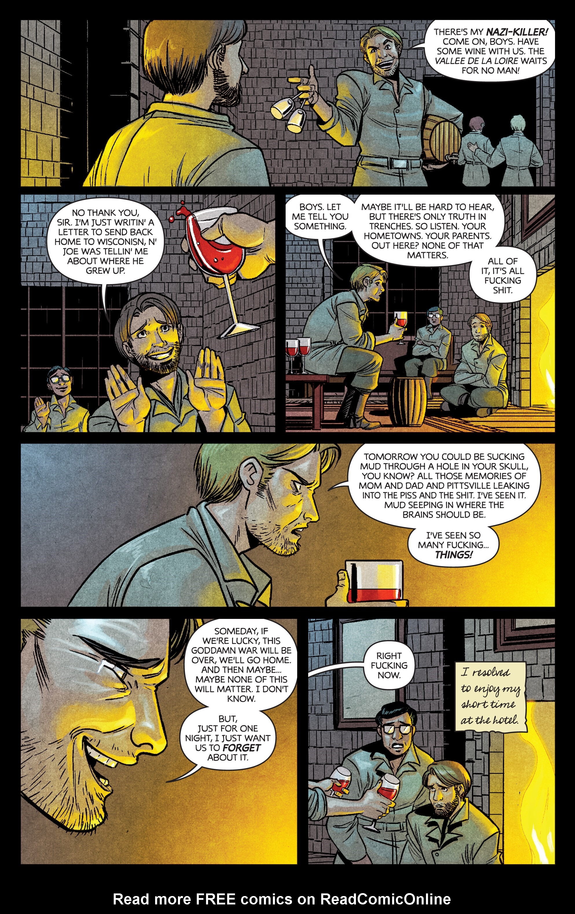 Read online Dark Red comic -  Issue #3 - 9