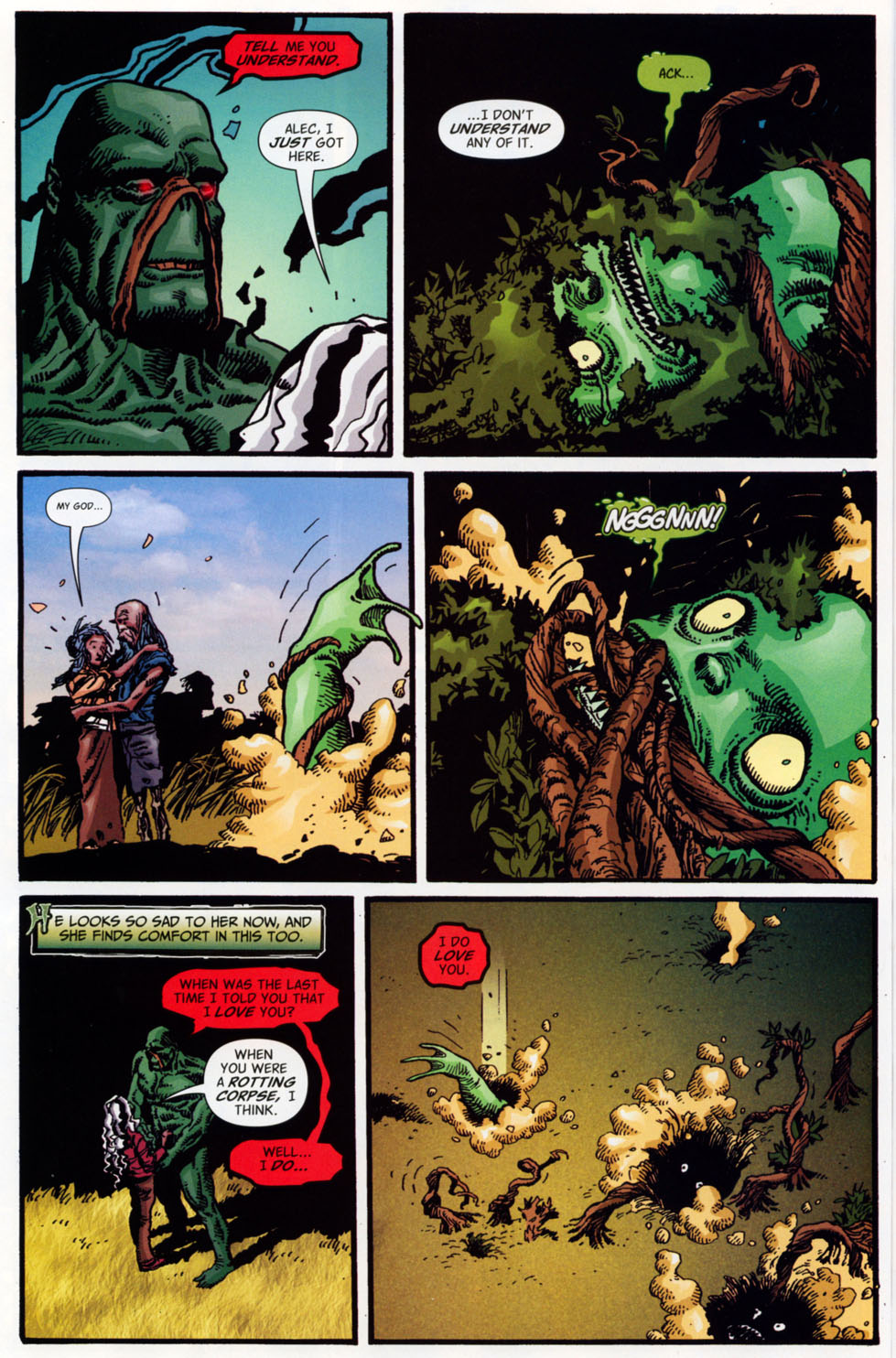 Read online Swamp Thing (2004) comic -  Issue #29 - 18