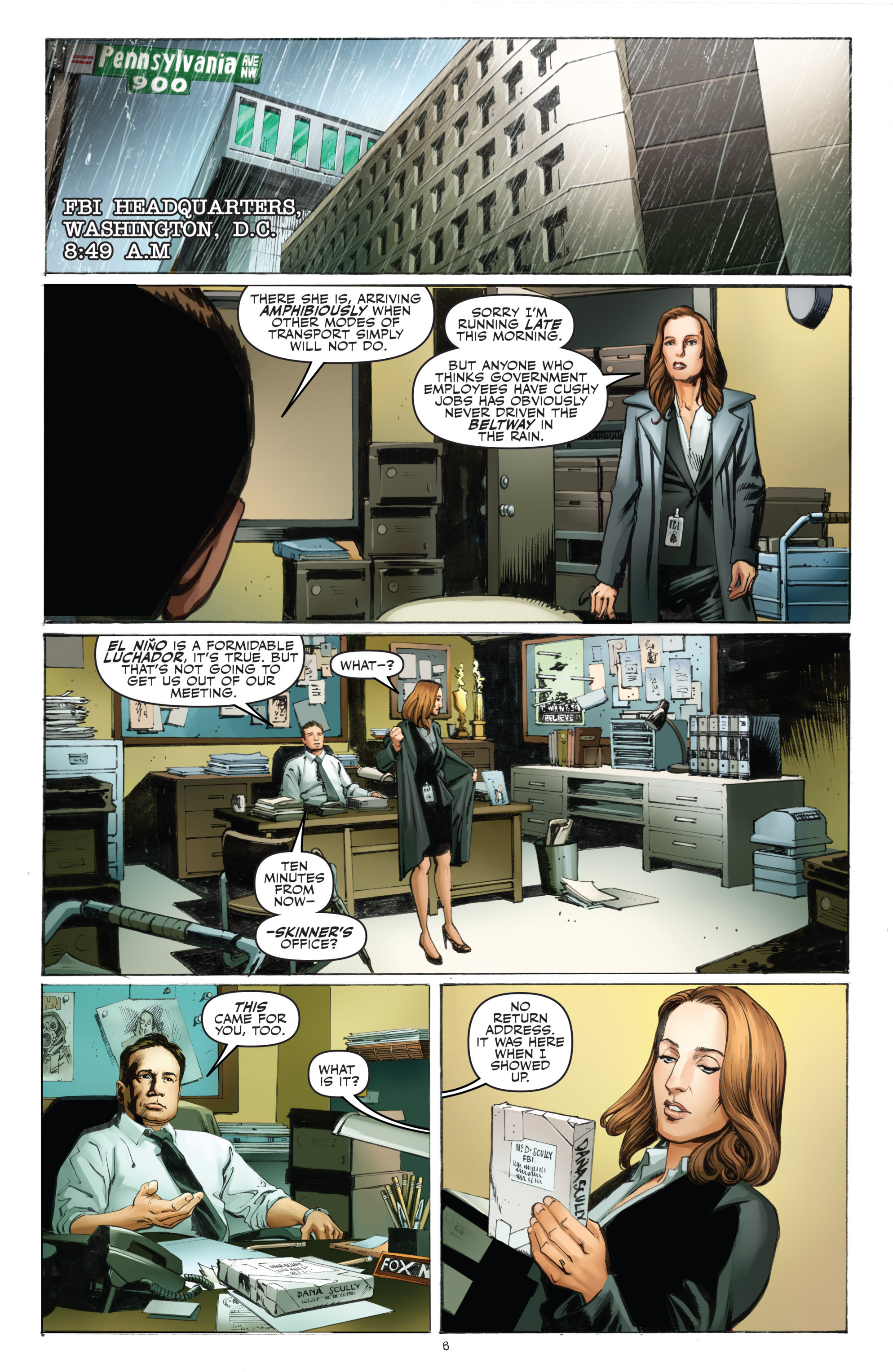 Read online The X-Files (2016) comic -  Issue #4 - 8