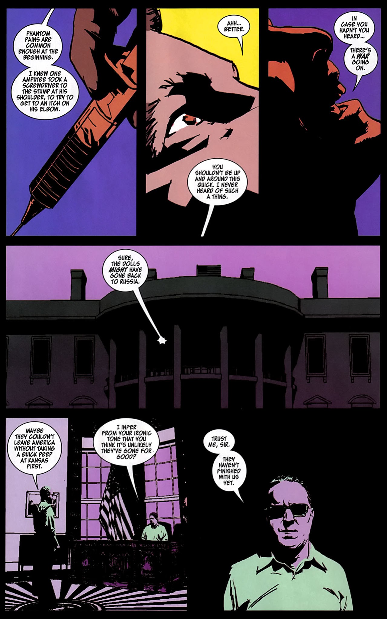 Read online The Programme comic -  Issue #10 - 13