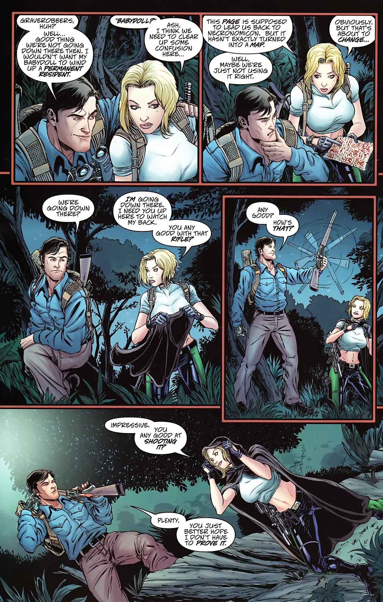 Read online Danger Girl and the Army of Darkness comic -  Issue #4 - 23