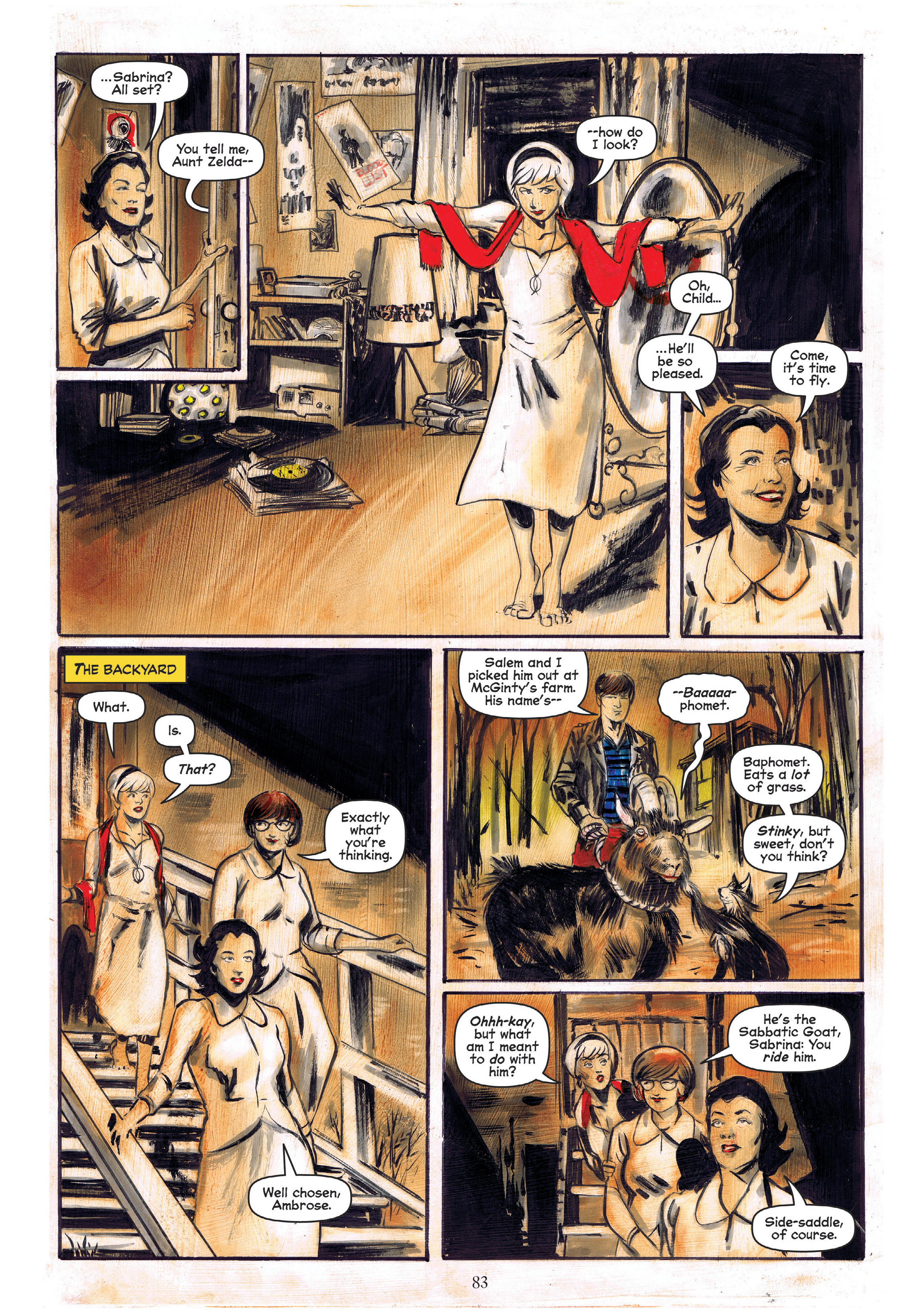Read online Chilling Adventures of Sabrina: Occult Edition comic -  Issue # TPB (Part 1) - 84