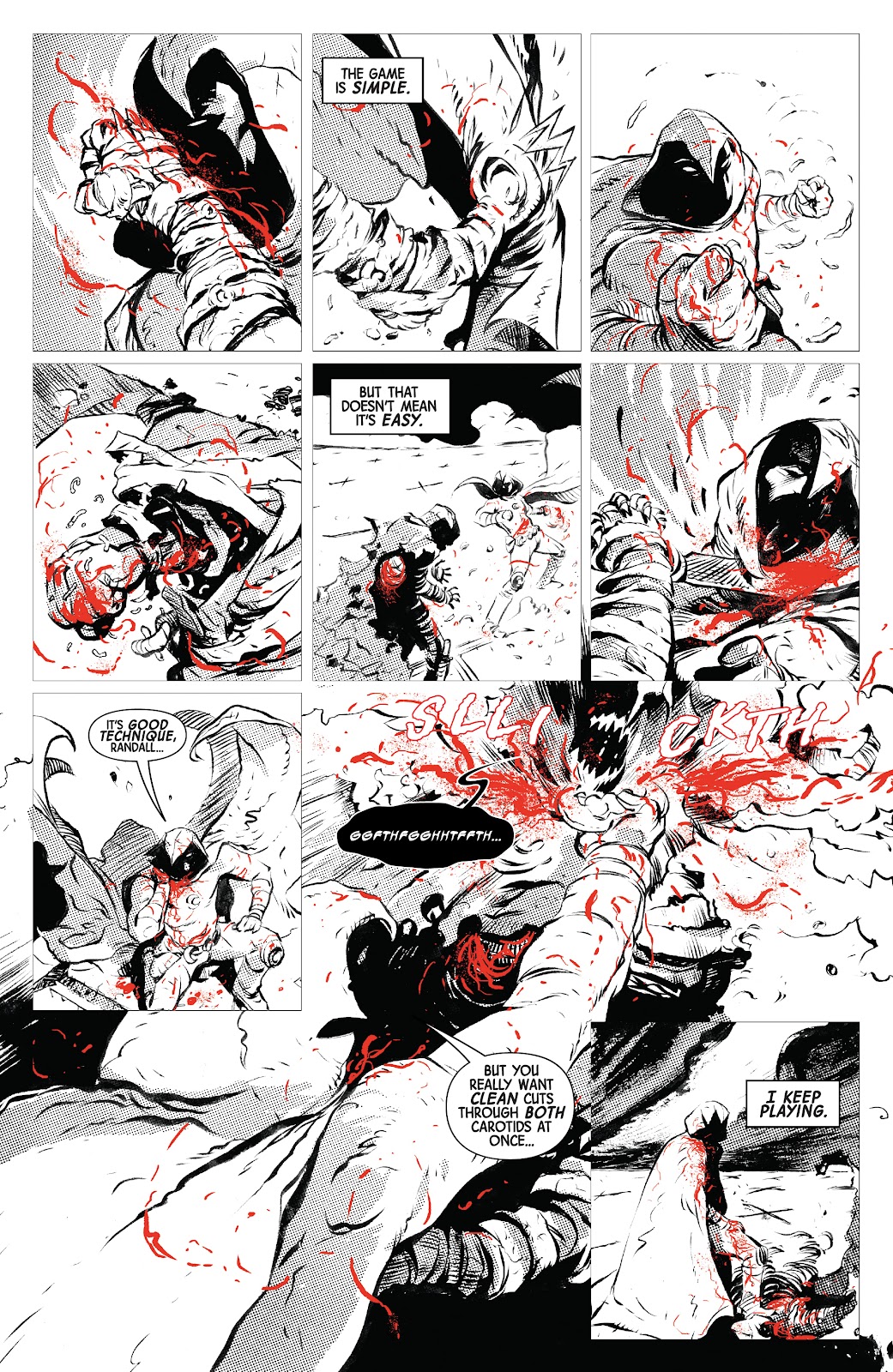 Moon Knight: Black, White & Blood issue 4 - Page 7