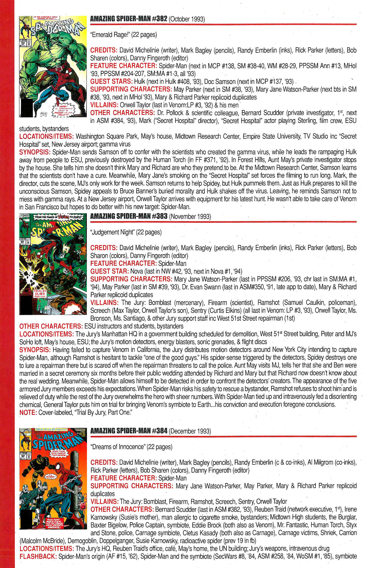 Read online Official Index to the Marvel Universe comic -  Issue #9 - 12