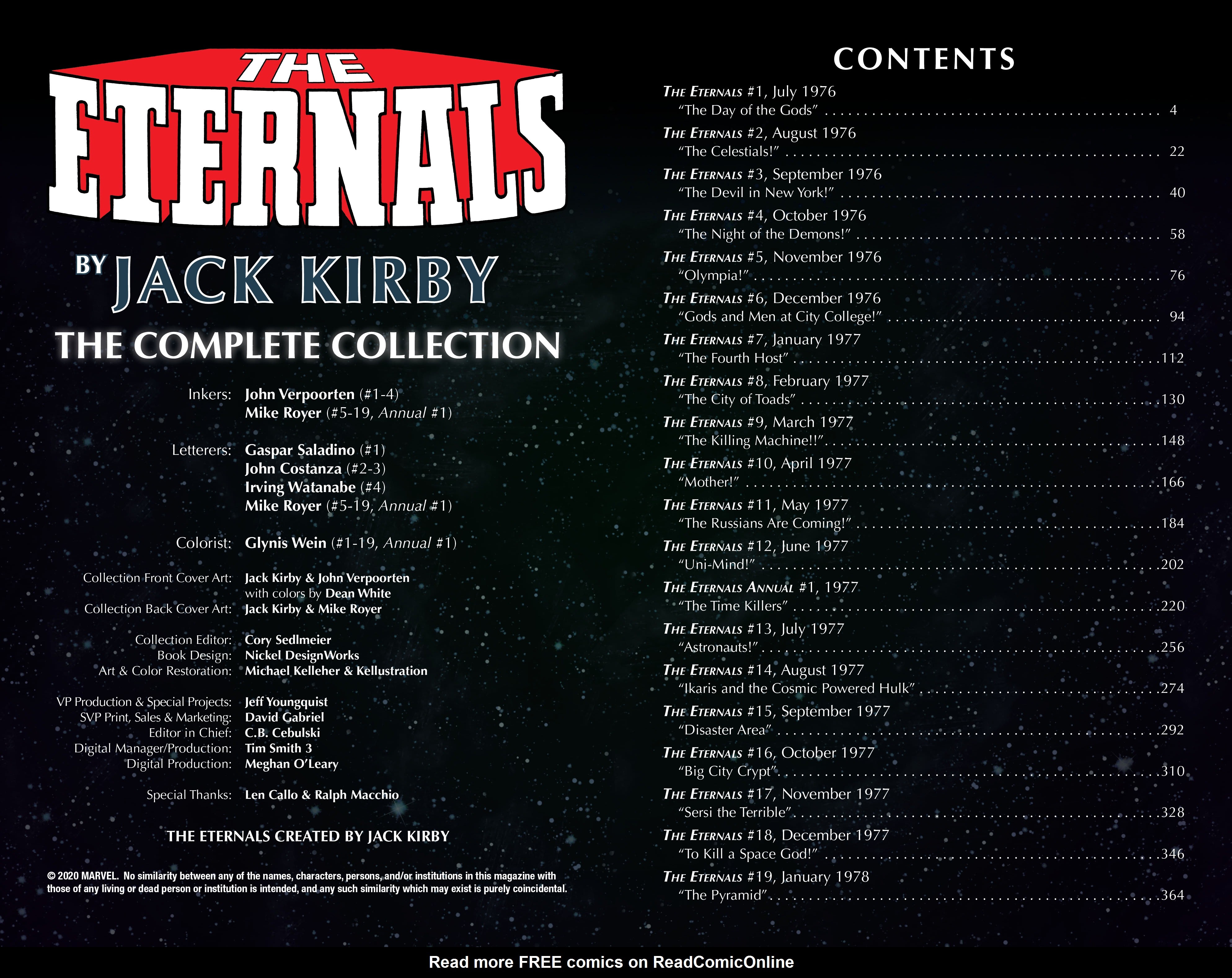 Read online The Eternals by Jack Kirby: The Complete Collection comic -  Issue # TPB (Part 1) - 3
