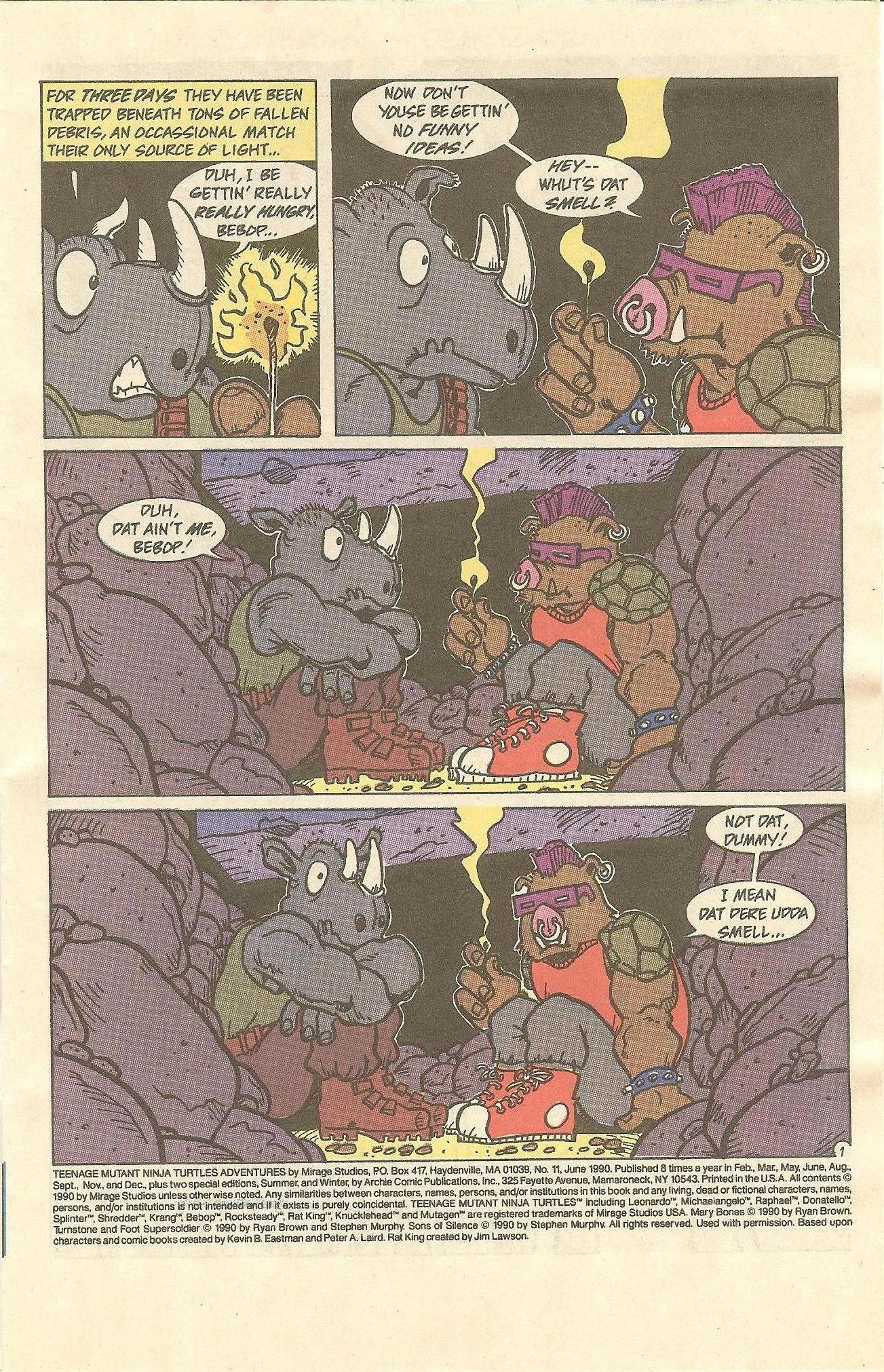 Read online Teenage Mutant Ninja Turtles Adventures (1989) comic -  Issue #11 - 2