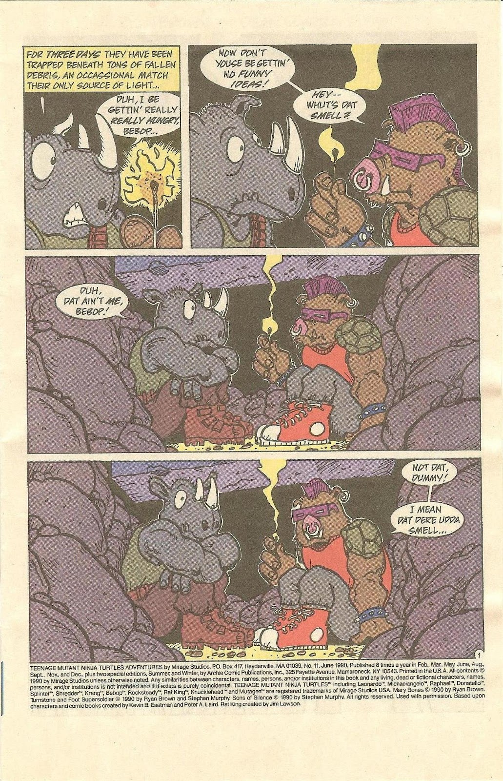 Teenage Mutant Ninja Turtles Adventures (1989) issue 11 - Page 2