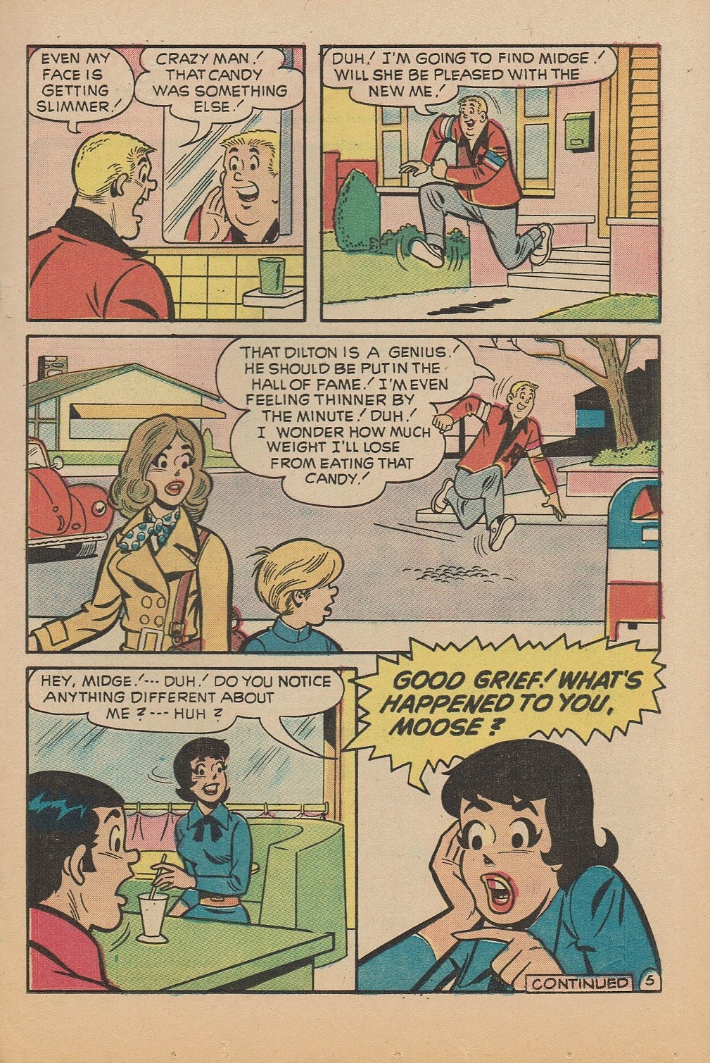 Read online Pep Comics comic -  Issue #276 - 17