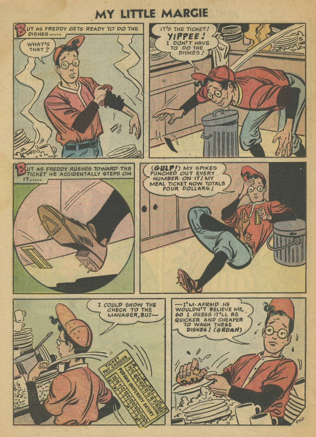 Read online My Little Margie (1954) comic -  Issue #12 - 34