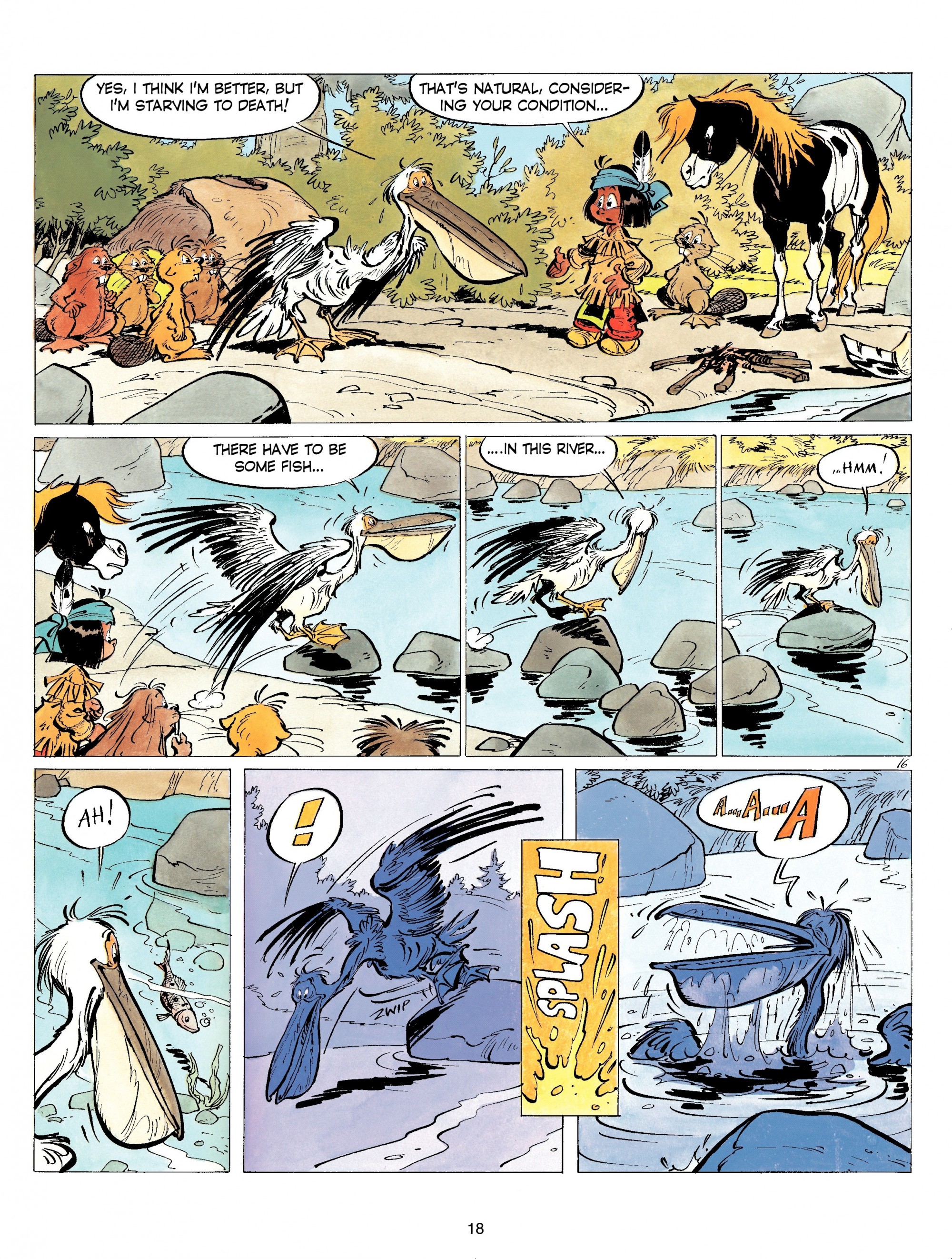 Read online Yakari comic -  Issue #5 - 18