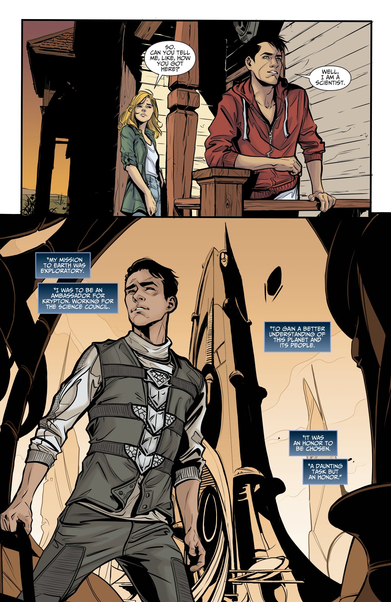 Read online Supergirl: Being Super comic -  Issue #4 - 6
