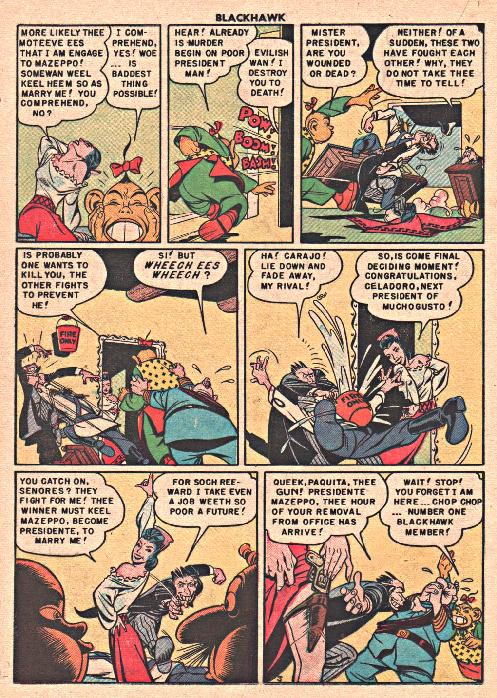 Read online Blackhawk (1957) comic -  Issue #81 - 16