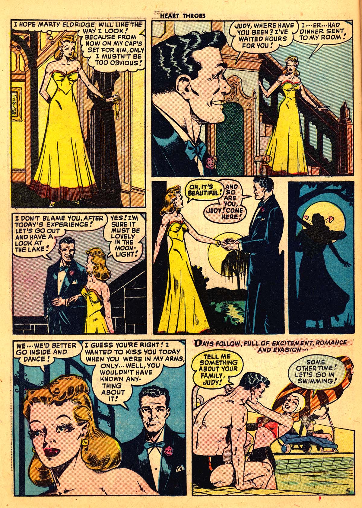 Read online Heart Throbs comic -  Issue #1 - 22