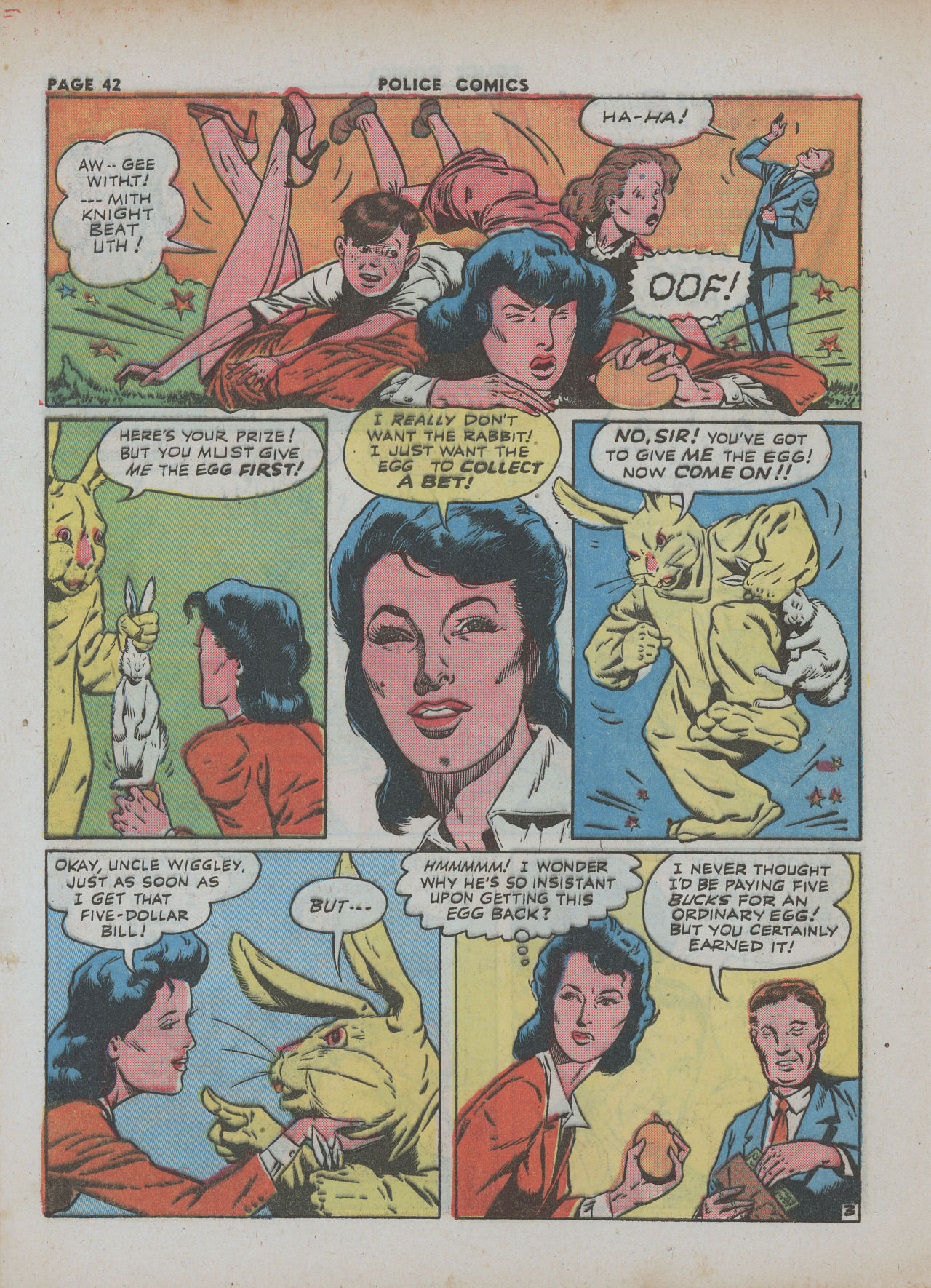 Read online Police Comics comic -  Issue #18 - 44