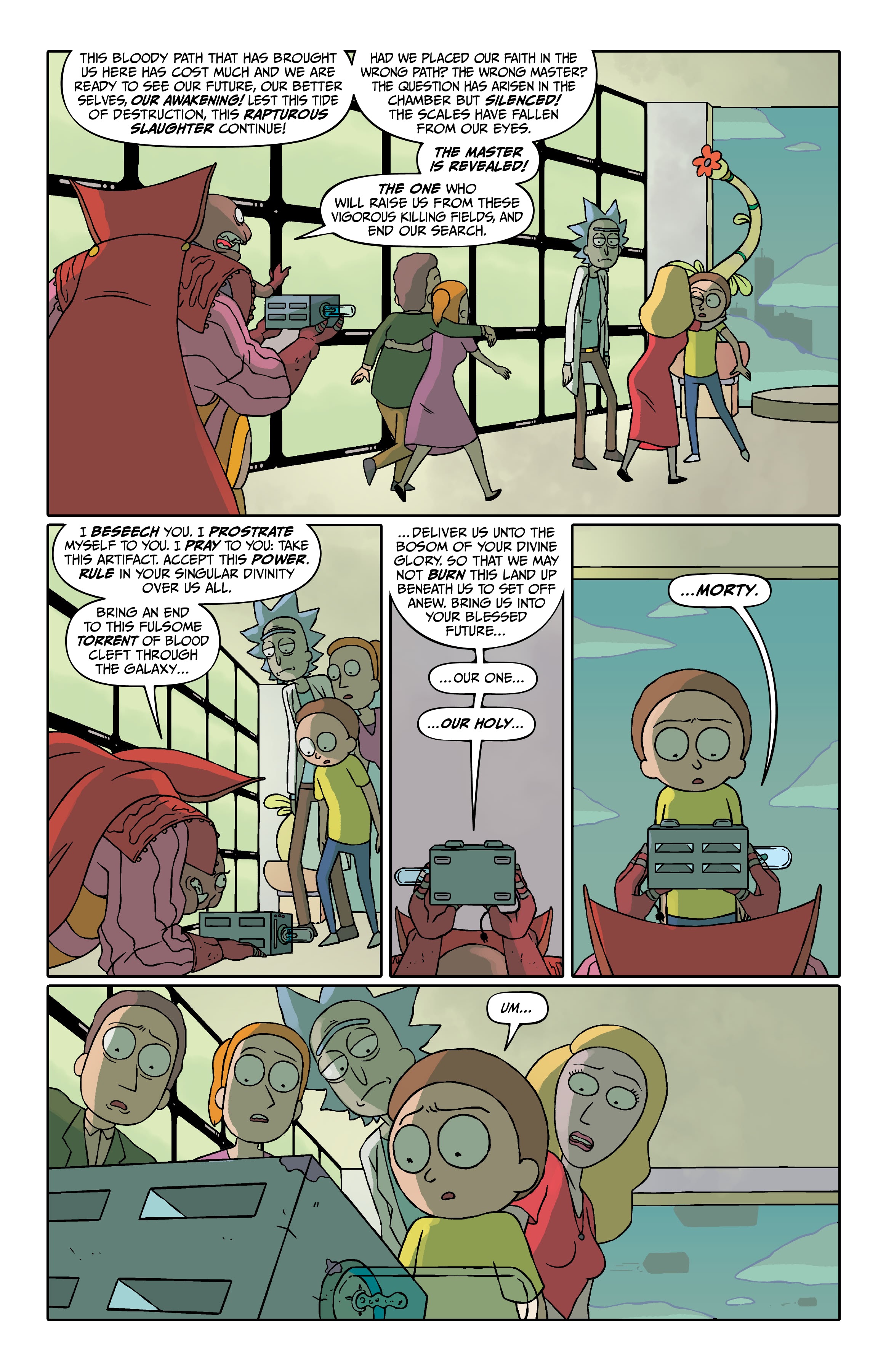 Read online Rick and Morty comic -  Issue # (2015) _Deluxe Edition 2 (Part 1) - 64