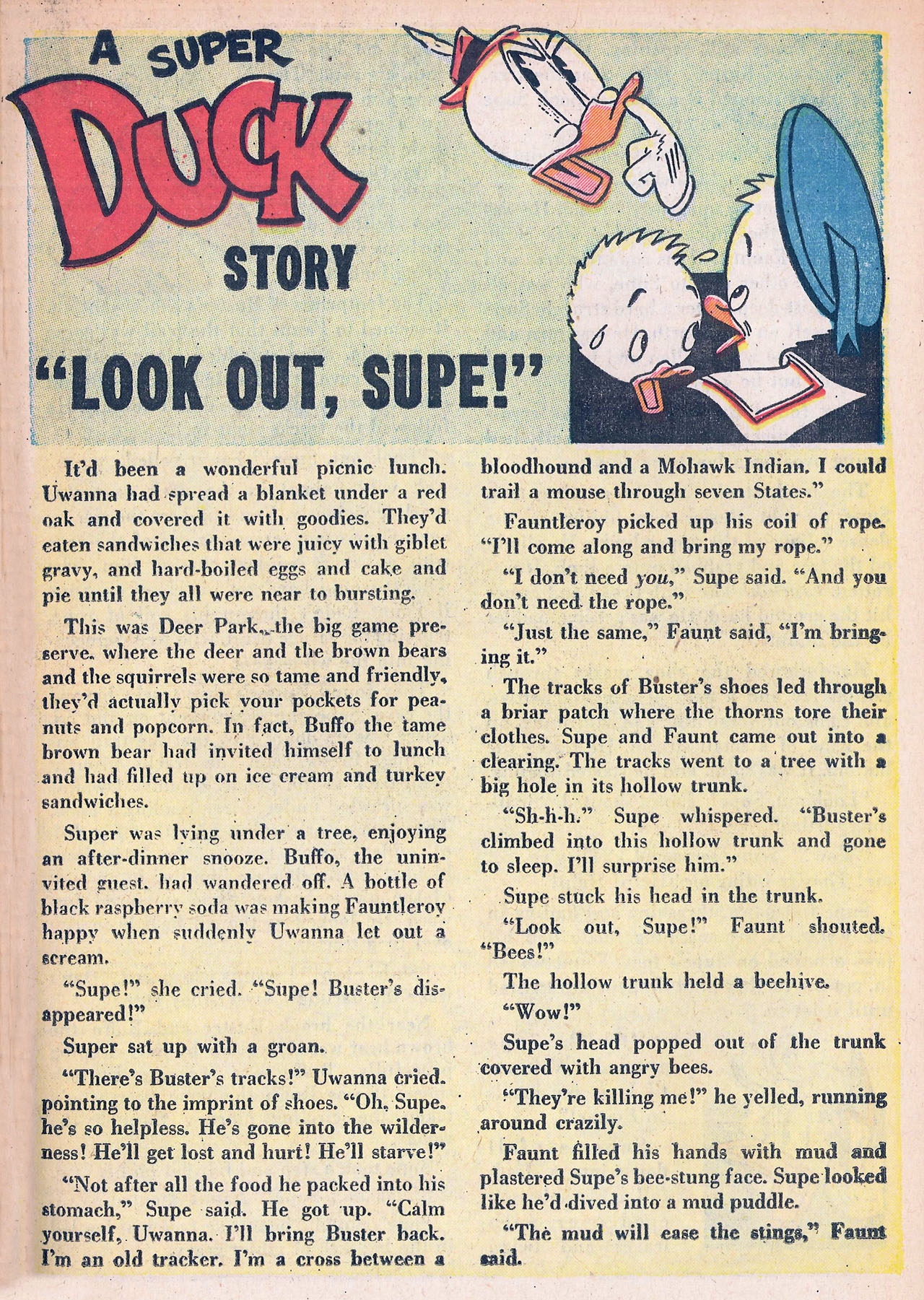 Read online Super Duck Comics comic -  Issue #56 - 19