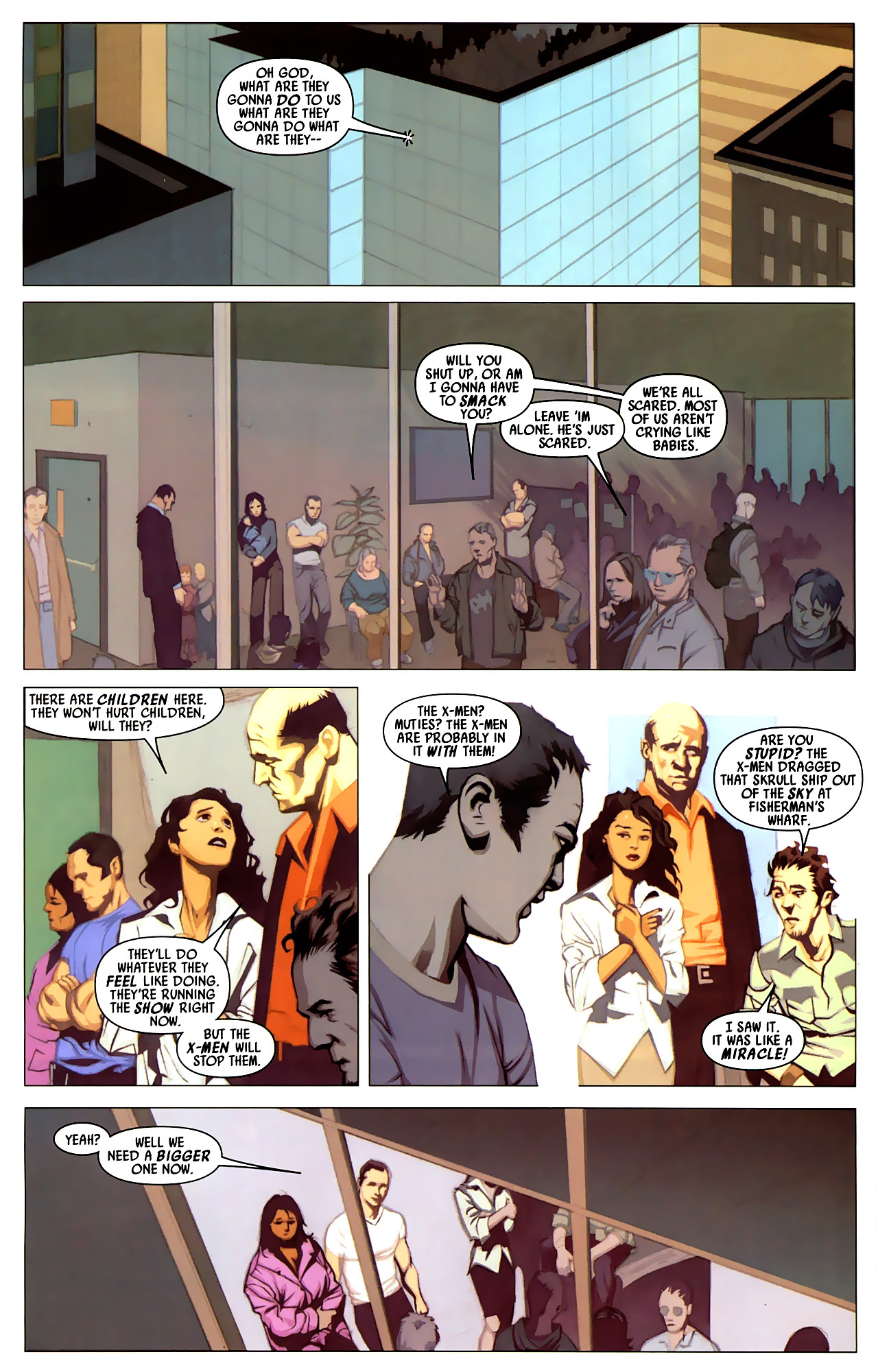 Read online Secret Invasion: X-Men comic -  Issue #4 - 7