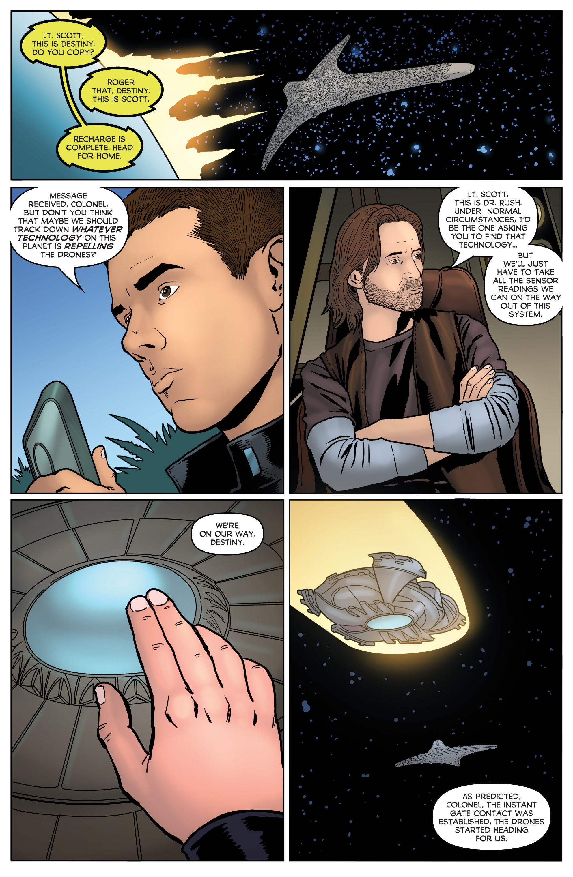 Read online Stargate Universe comic -  Issue #6 - 5