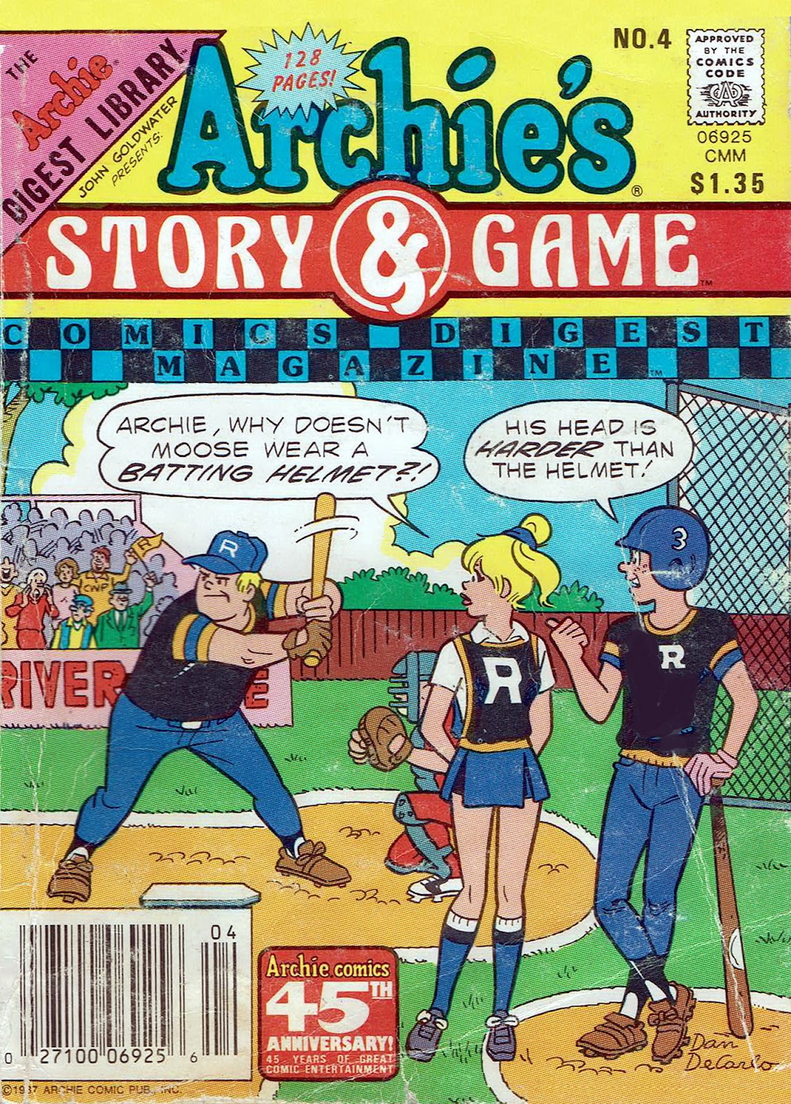 Archie's Story & Game Digest Magazine issue 4 - Page 1