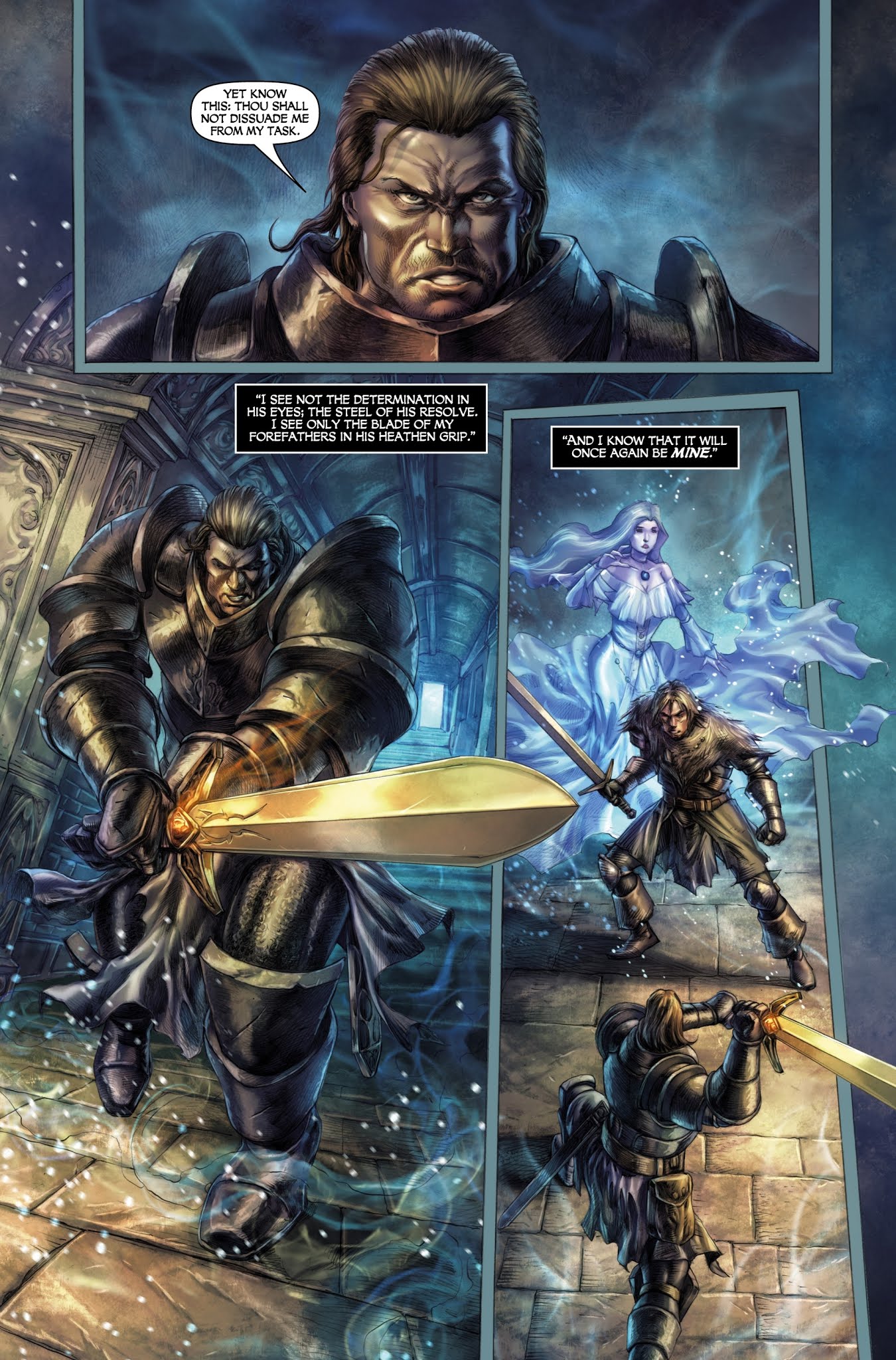 Read online Dark Souls: Winter's Spite comic -  Issue #4 - 18