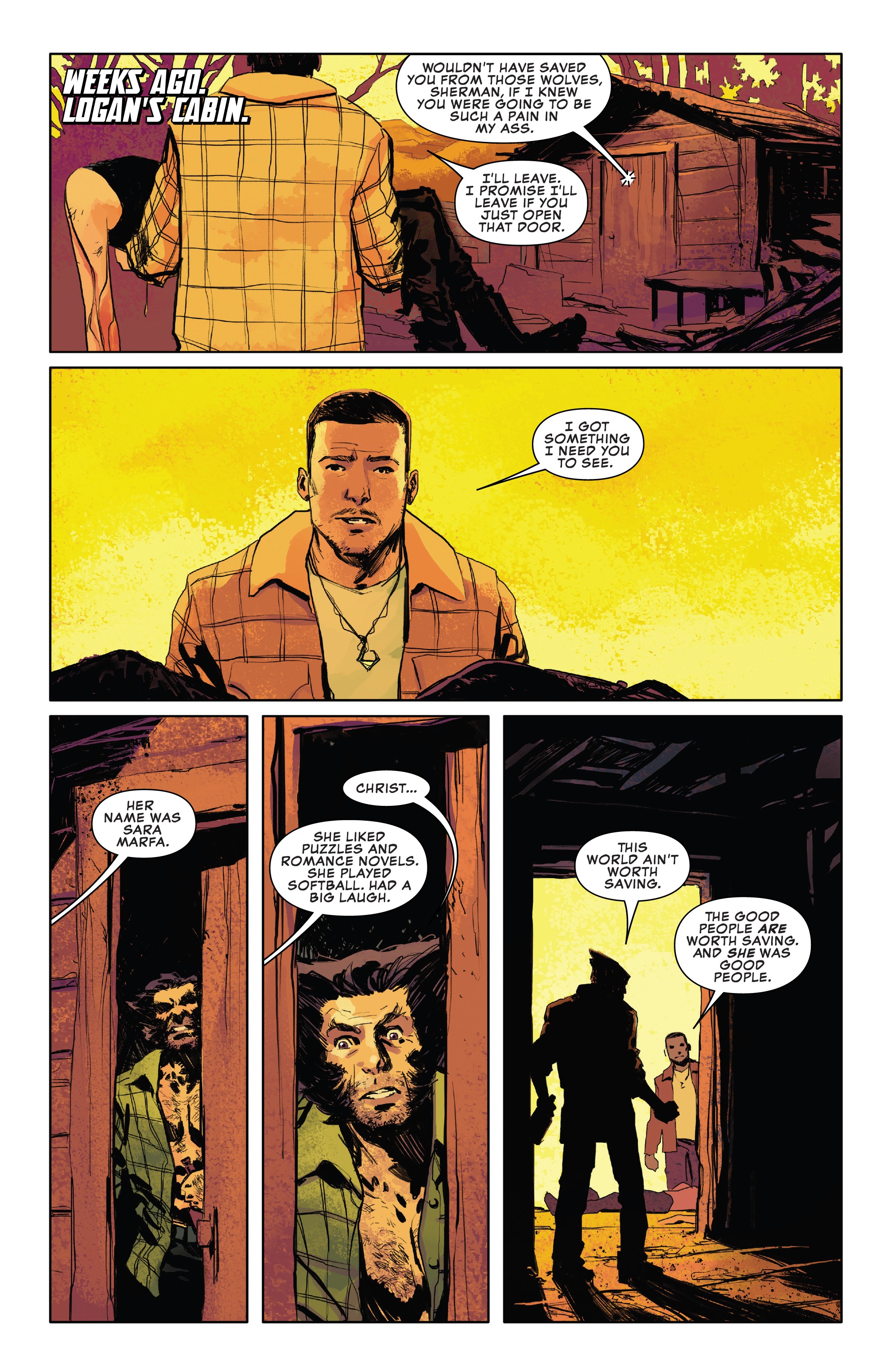 Read online Wolverine: The Long Night Adaptation comic -  Issue #5 - 4