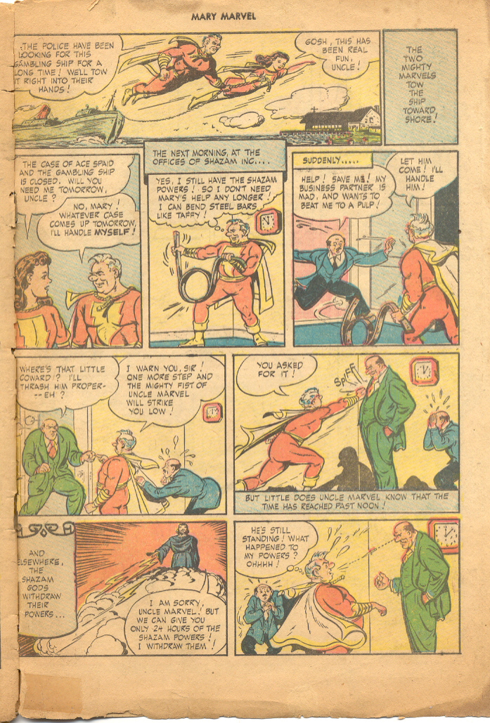 Read online Mary Marvel comic -  Issue #28 - 33