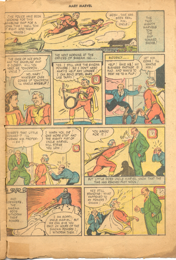 Read online Mary Marvel comic -  Issue #28 - 33